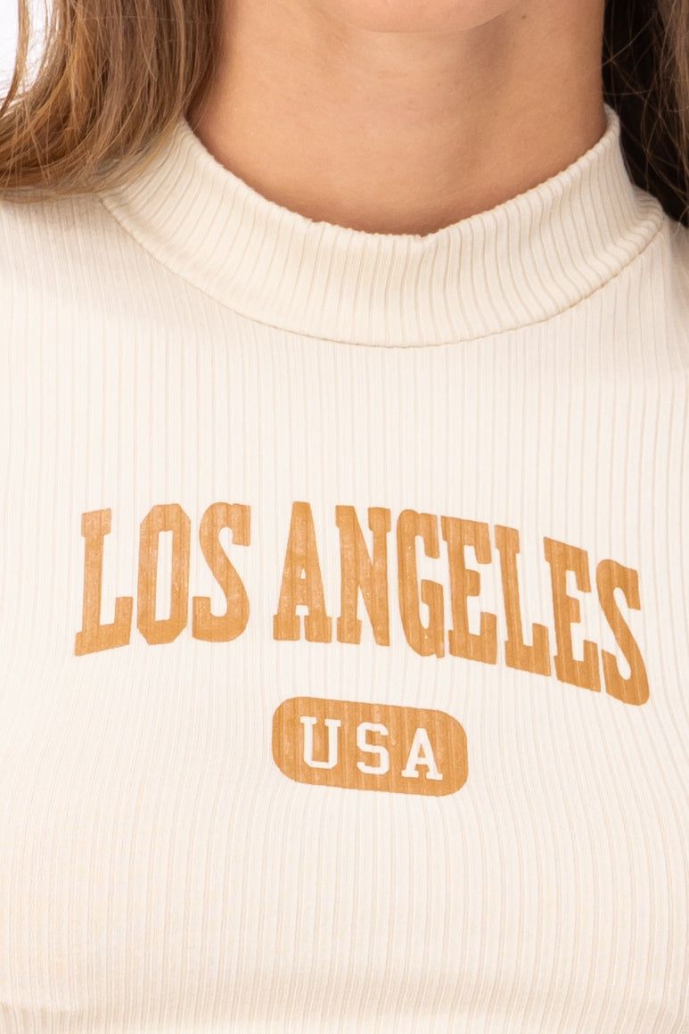 Top Tank Acanalado Estampado Los Angeles sold by Shasa product image thumbnail 5