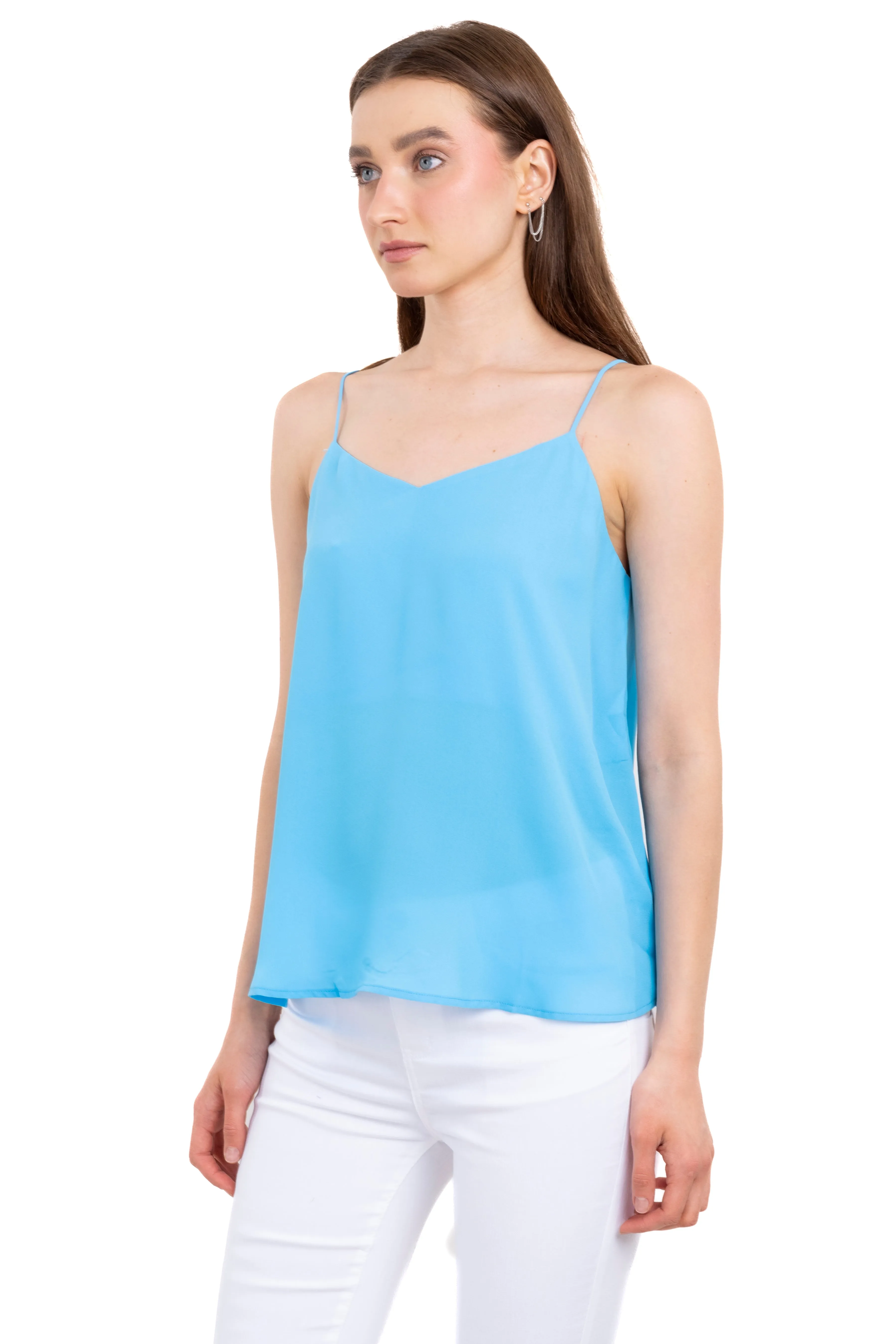 Blusa tirantes delgados lisa sold by Shasa product image thumbnail 3