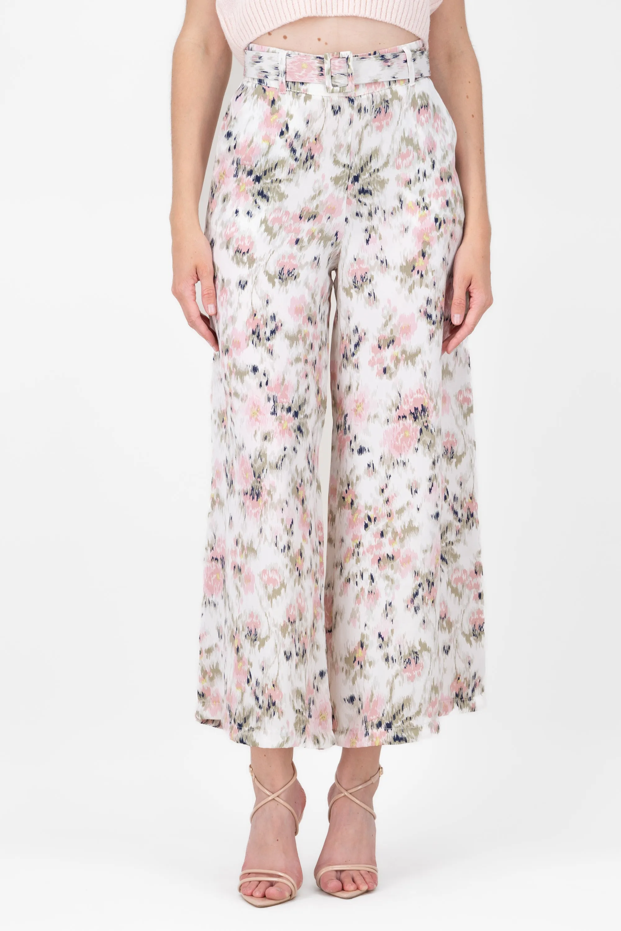 Pantalon satinado estampado floral Hypsters sold by Shasa product image thumbnail 2