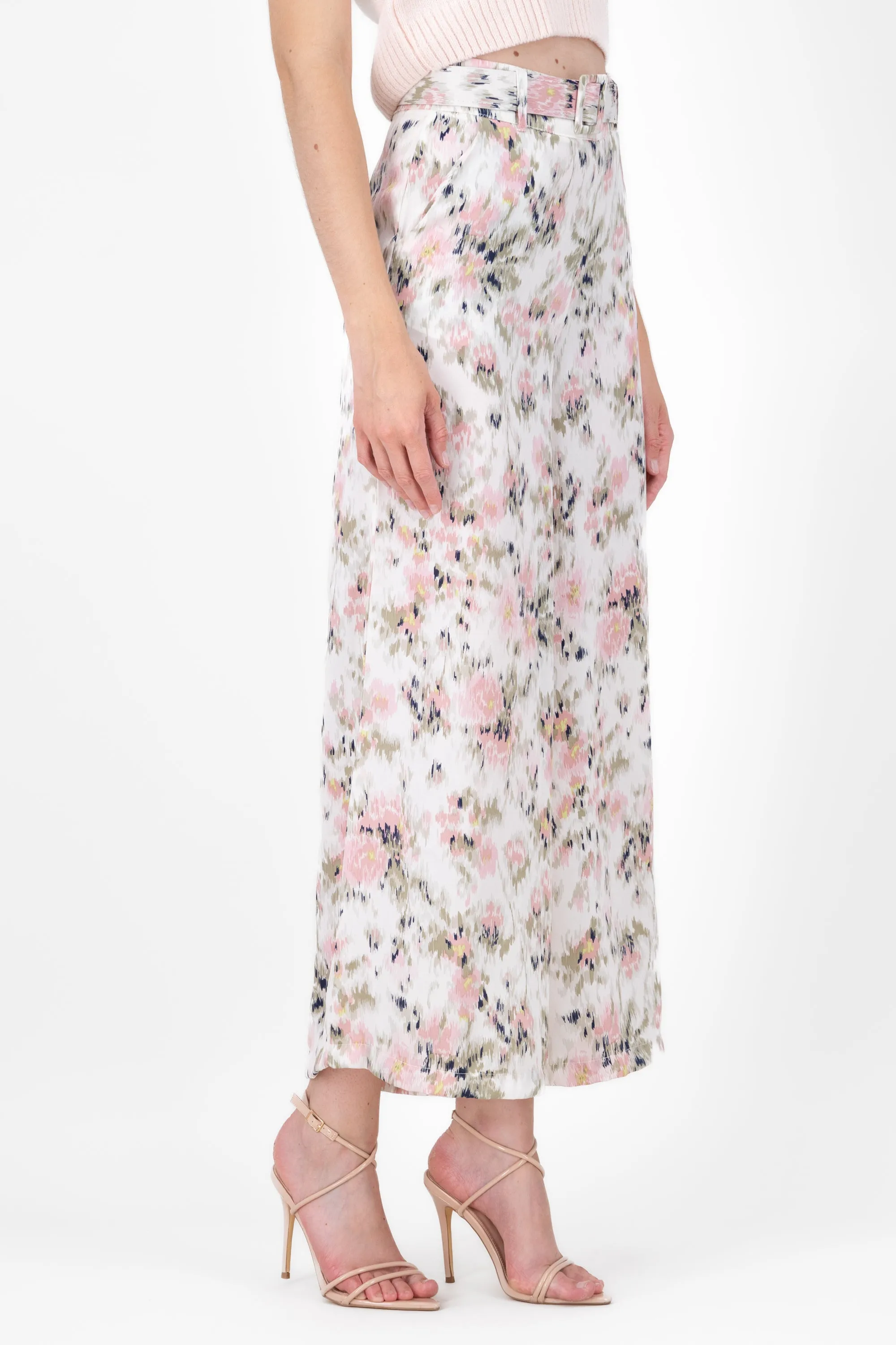 Pantalon satinado estampado floral Hypsters sold by Shasa product image thumbnail 3