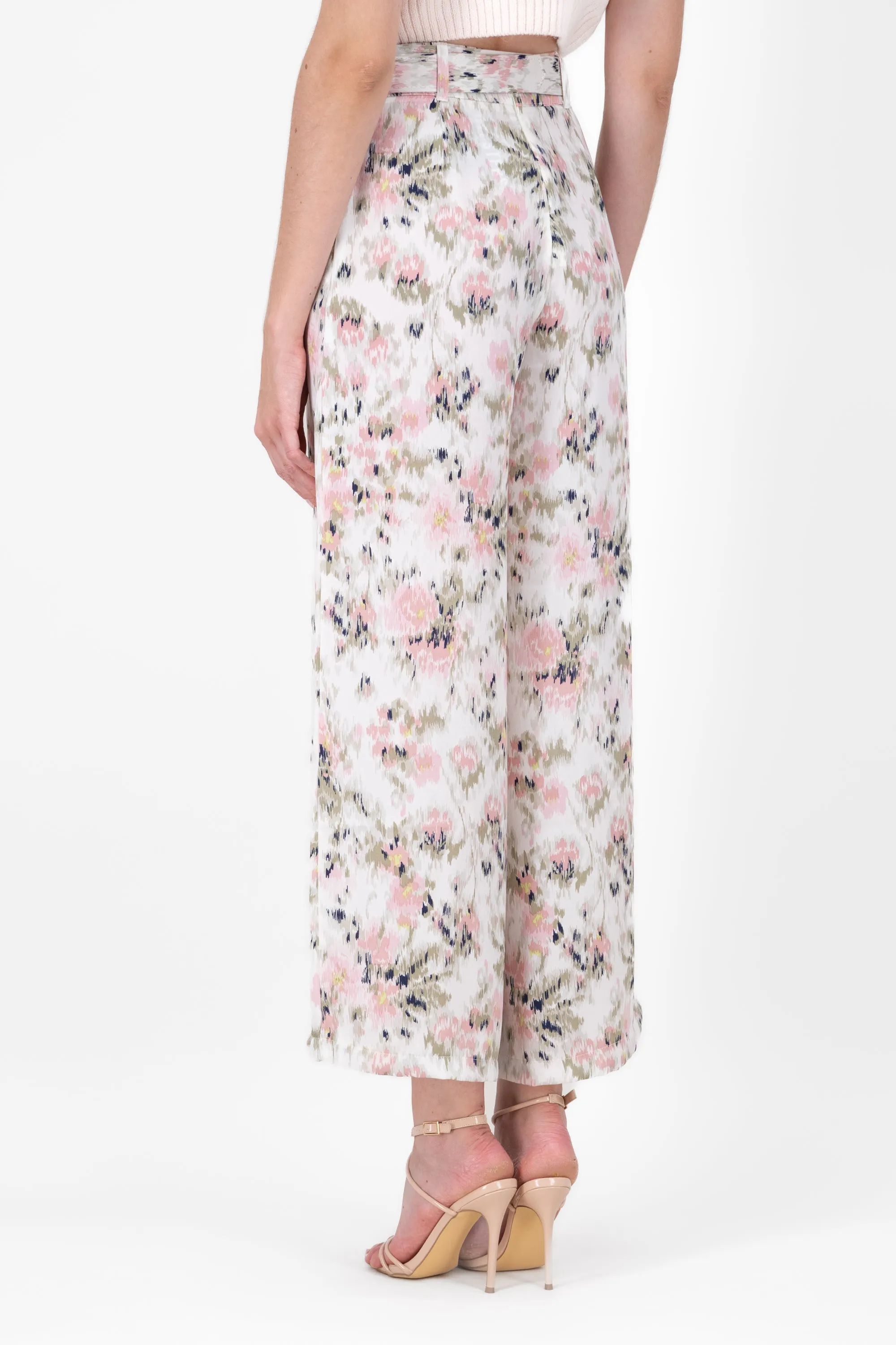 Pantalon satinado estampado floral Hypsters sold by Shasa product image thumbnail 4