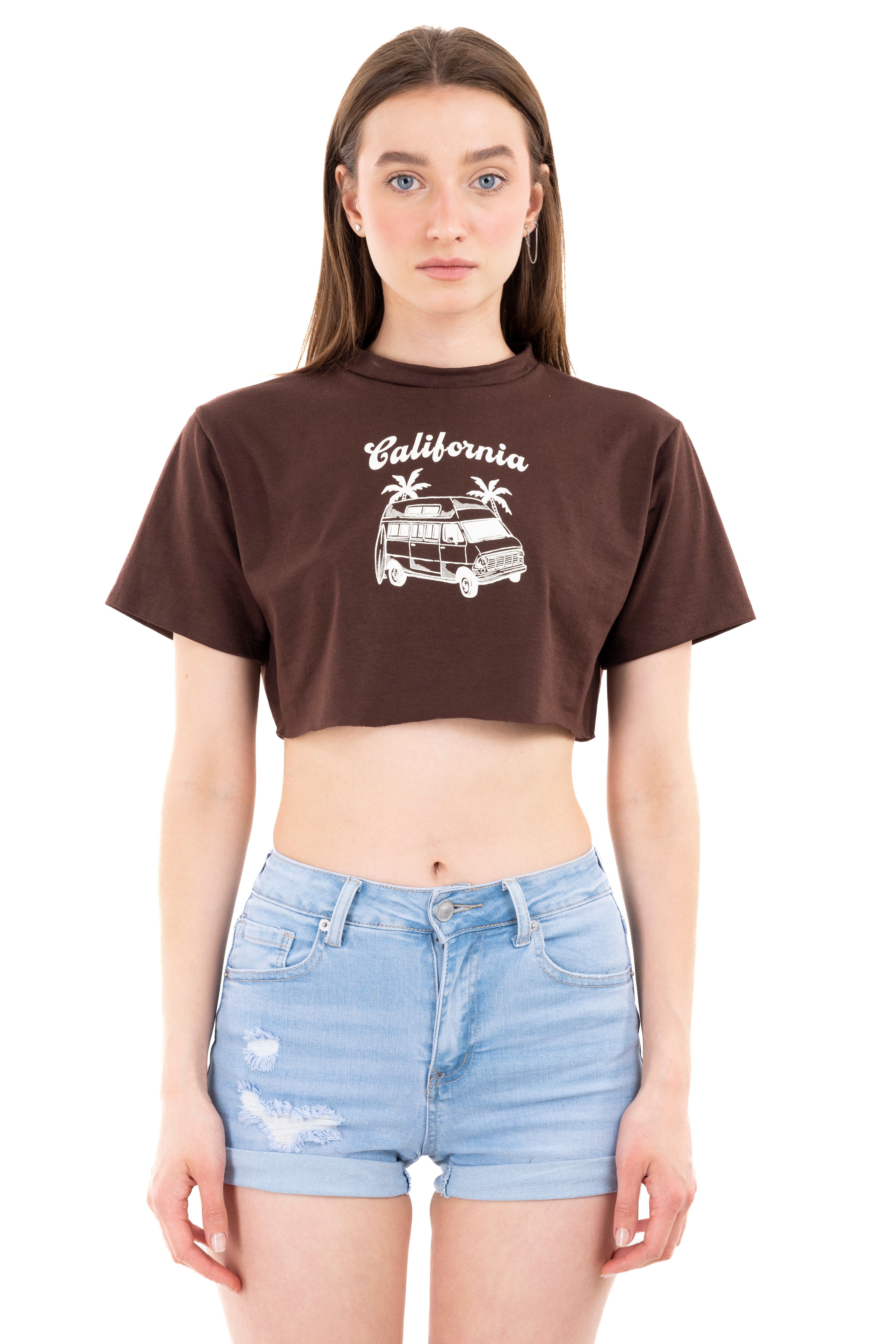 Top crop amplio manga corta sold by Shasa product image thumbnail 2