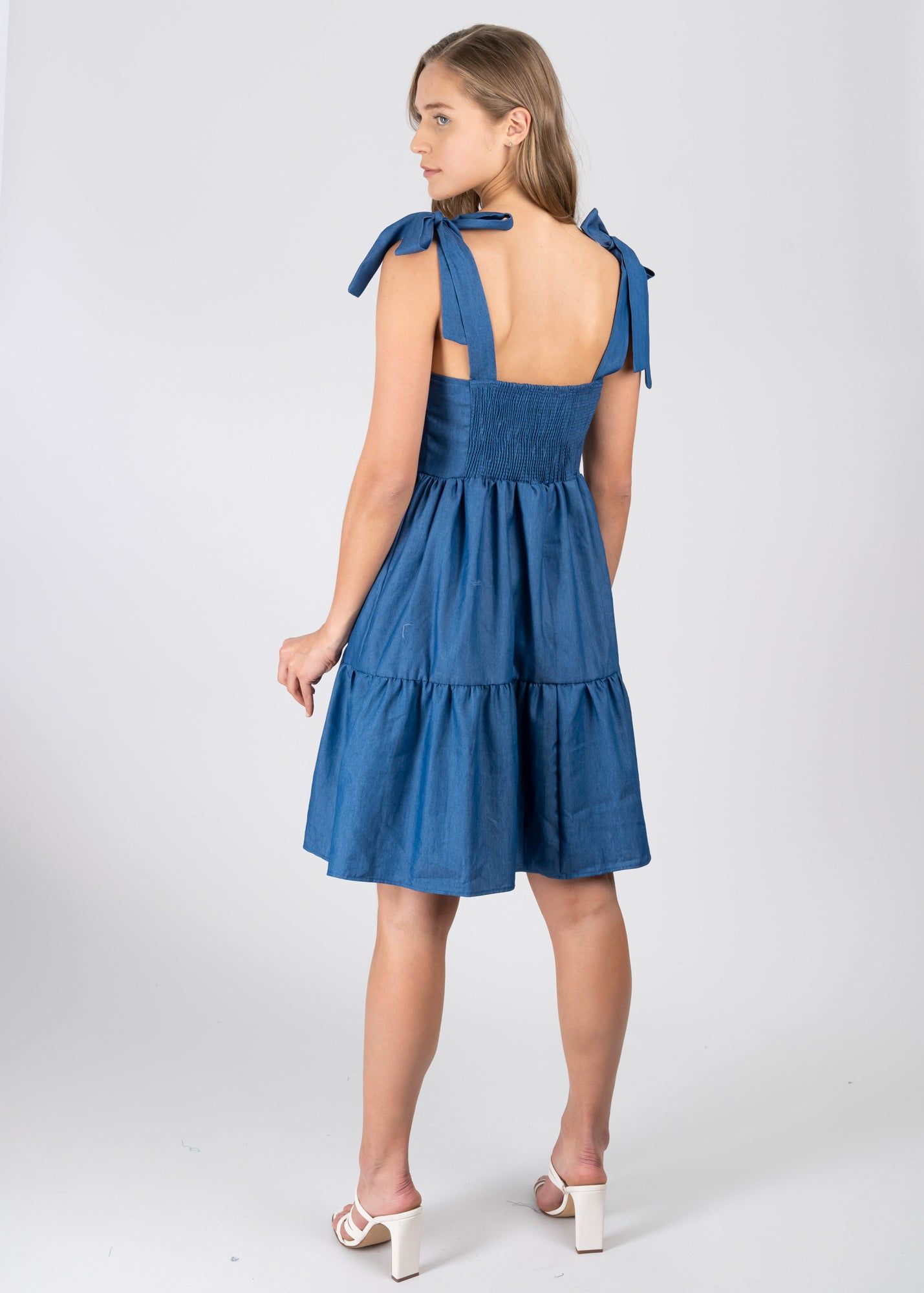 Vestido amplio fruncido sold by Shasa product image thumbnail 4