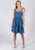 Vestido amplio fruncido sold by Shasa