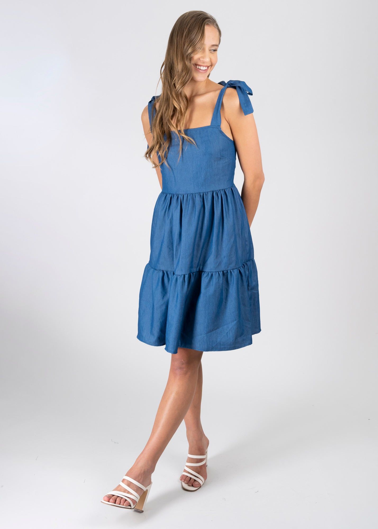Vestido amplio fruncido sold by Shasa product image thumbnail 5