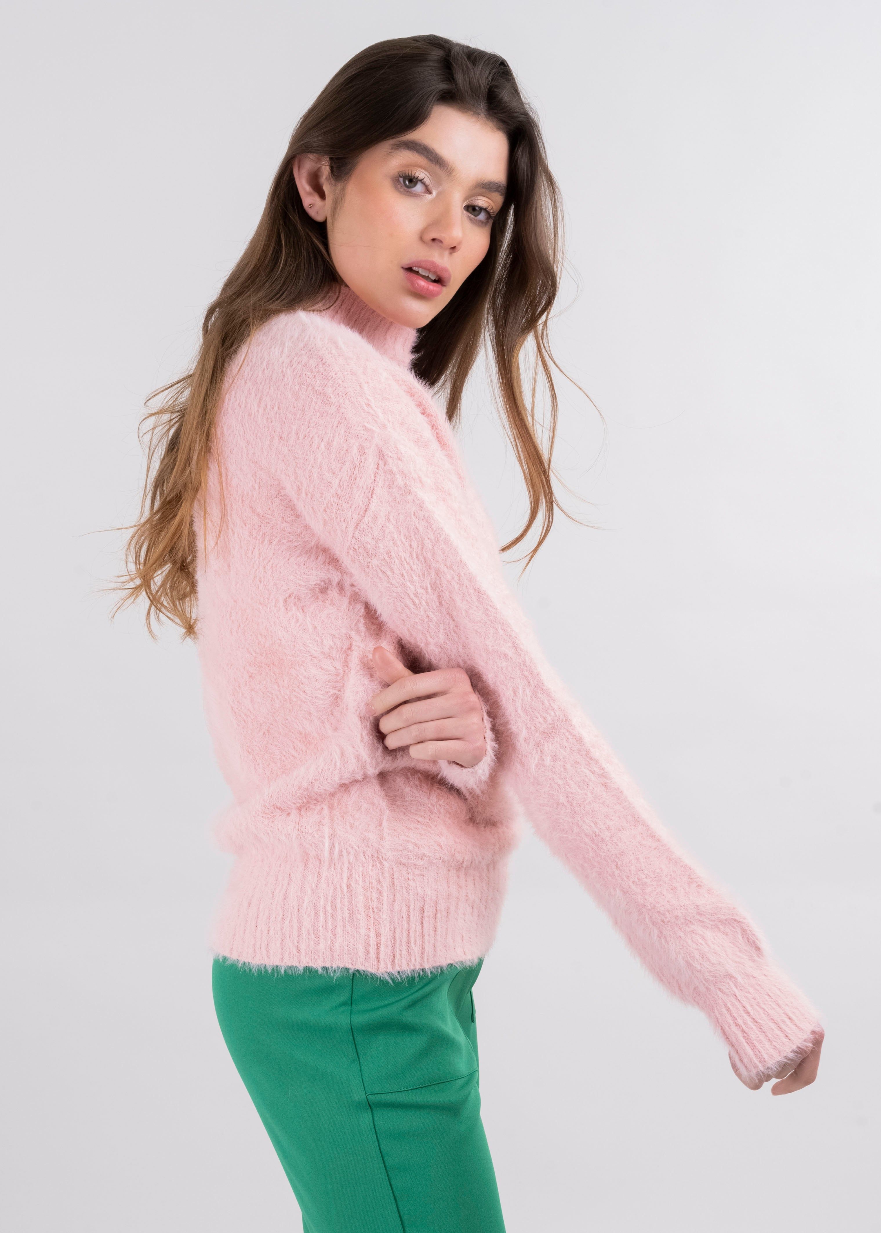 Suéter peluche cuello alto sold by Shasa product image thumbnail 3