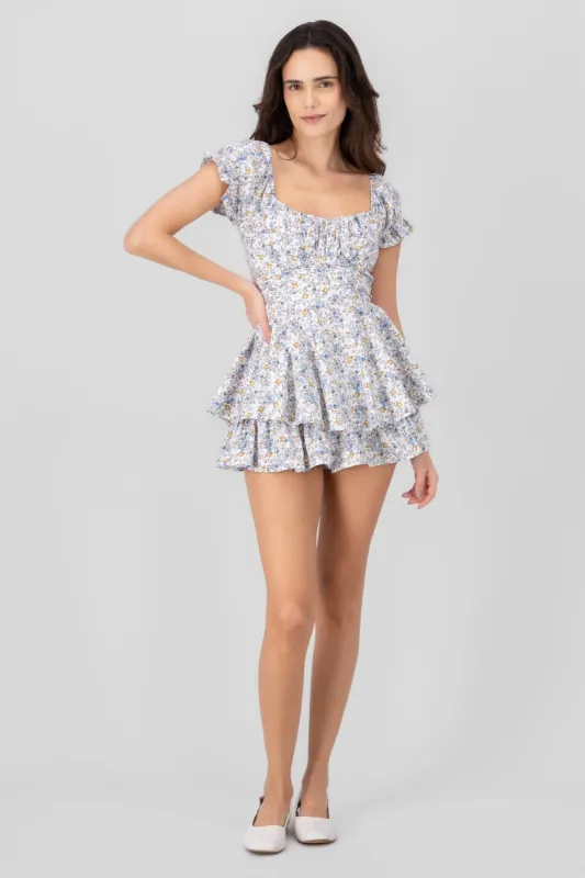 Romper olanes estampado flores sold by Shasa