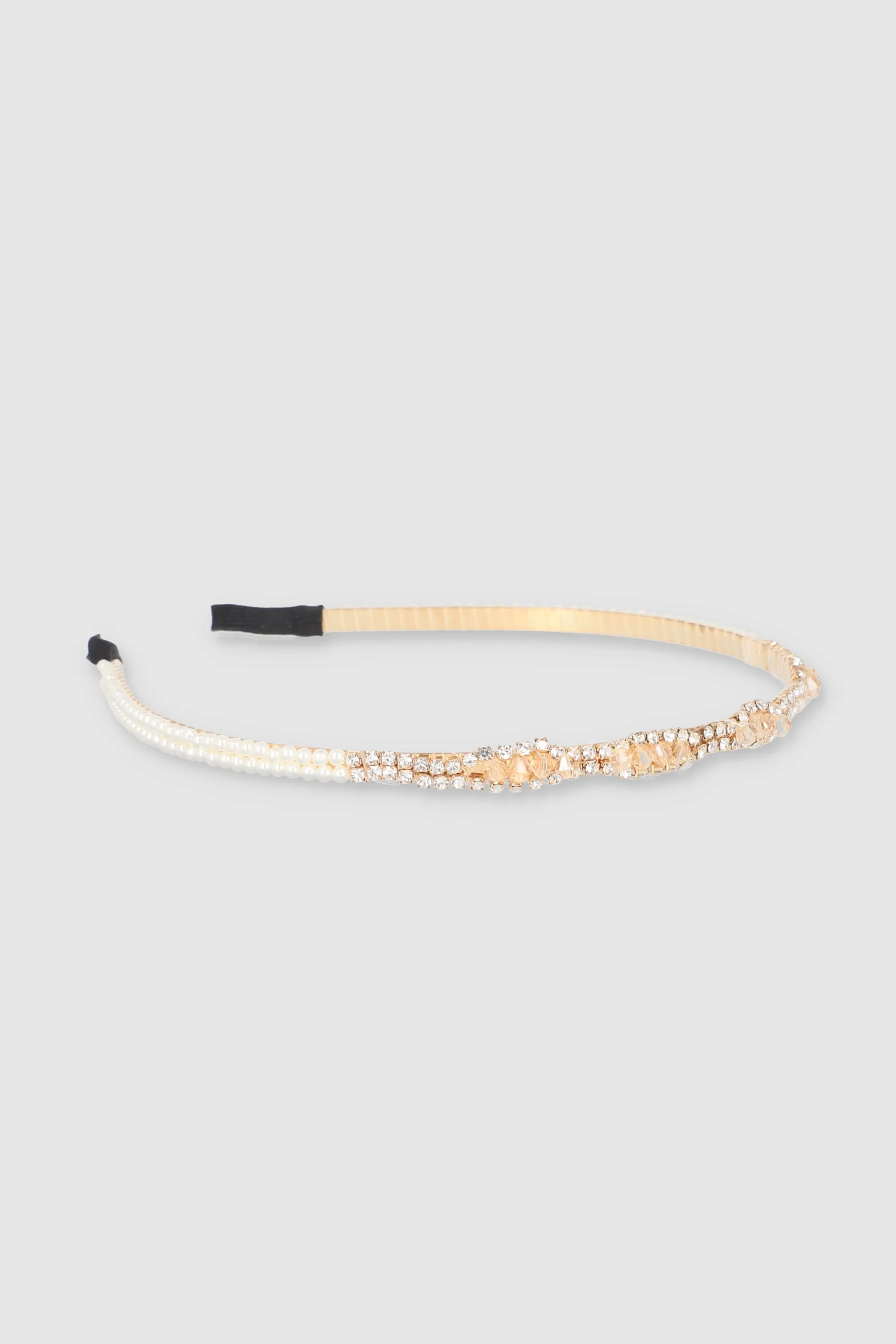 Diadema delgada metálica perlas sold by Shasa product image thumbnail 2