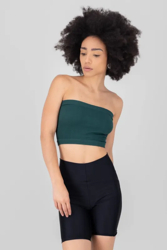 Top Tubo Strapless Rib sold by Shasa