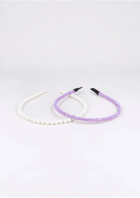 Set 2 diademas brillo sold by Shasa