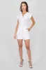 Romper manga corta lino sold by Shasa