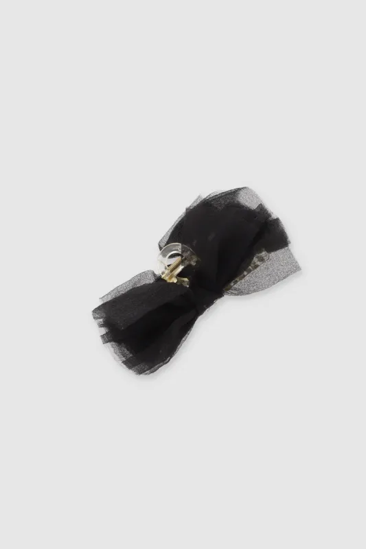 Pinza laga transparente moño sold by Shasa