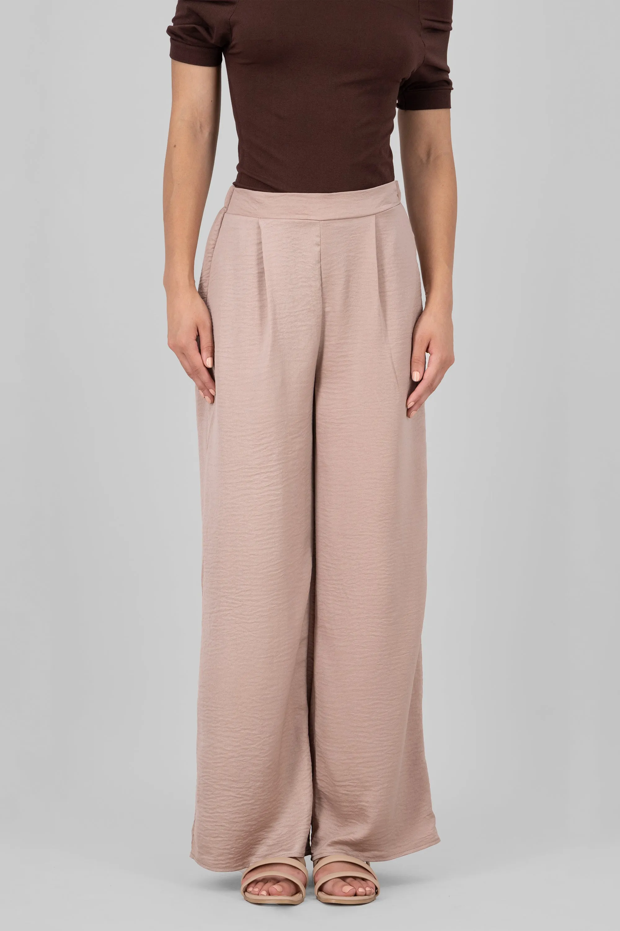 Pantalon fluido satin sold by Shasa product image thumbnail 2