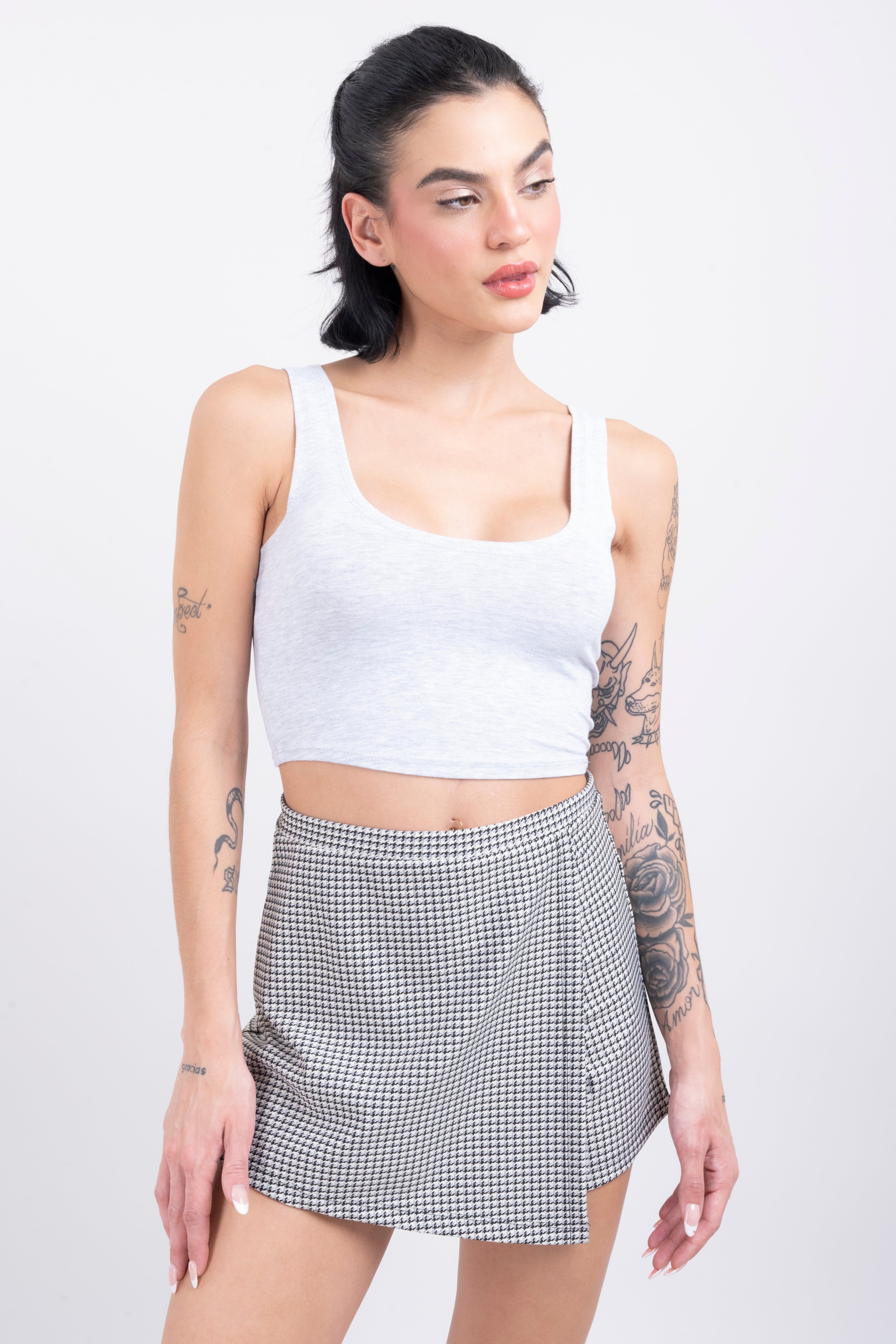 Top crop jaspe tirantes sold by Shasa product image thumbnail 2