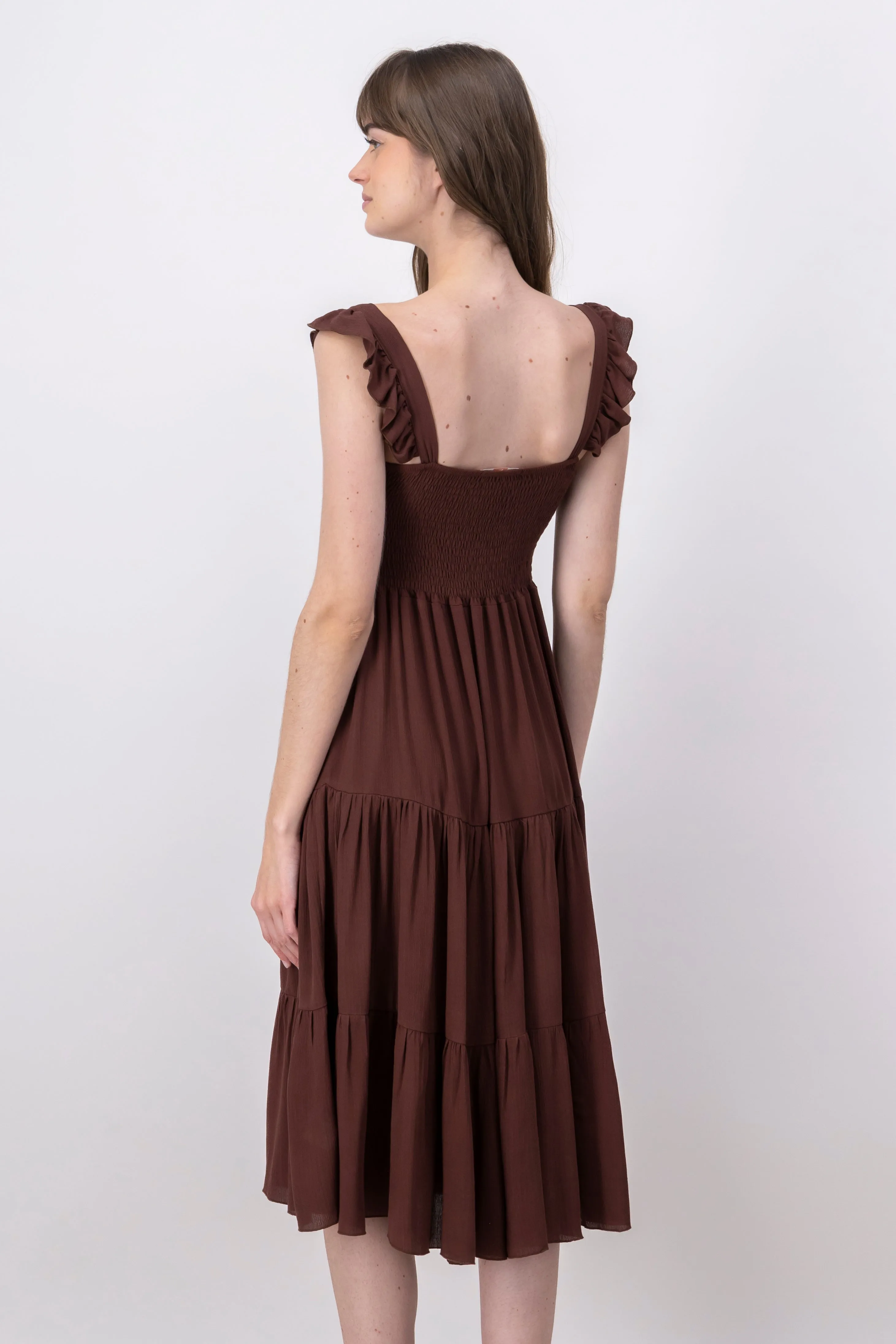 Vestido midi tirantes olanes sold by Shasa product image thumbnail 4