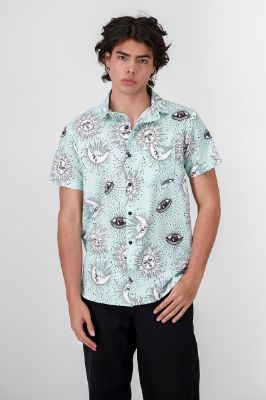 Camisa Manga Corta Lunas y Soles sold by Shasa