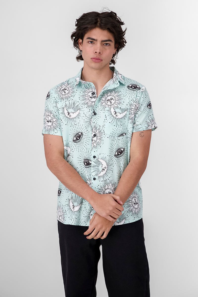 Camisa Manga Corta Lunas y Soles sold by Shasa product image thumbnail 2