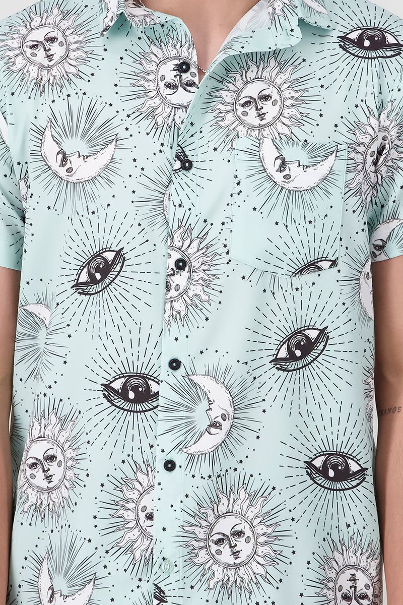 Camisa Manga Corta Lunas y Soles sold by Shasa product image thumbnail 5