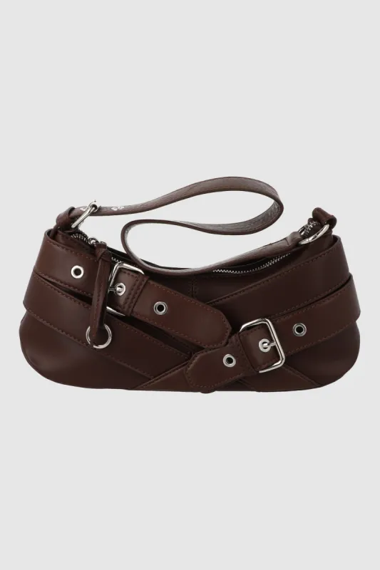 Bolsa baguette cinturones eyelets sold by Shasa