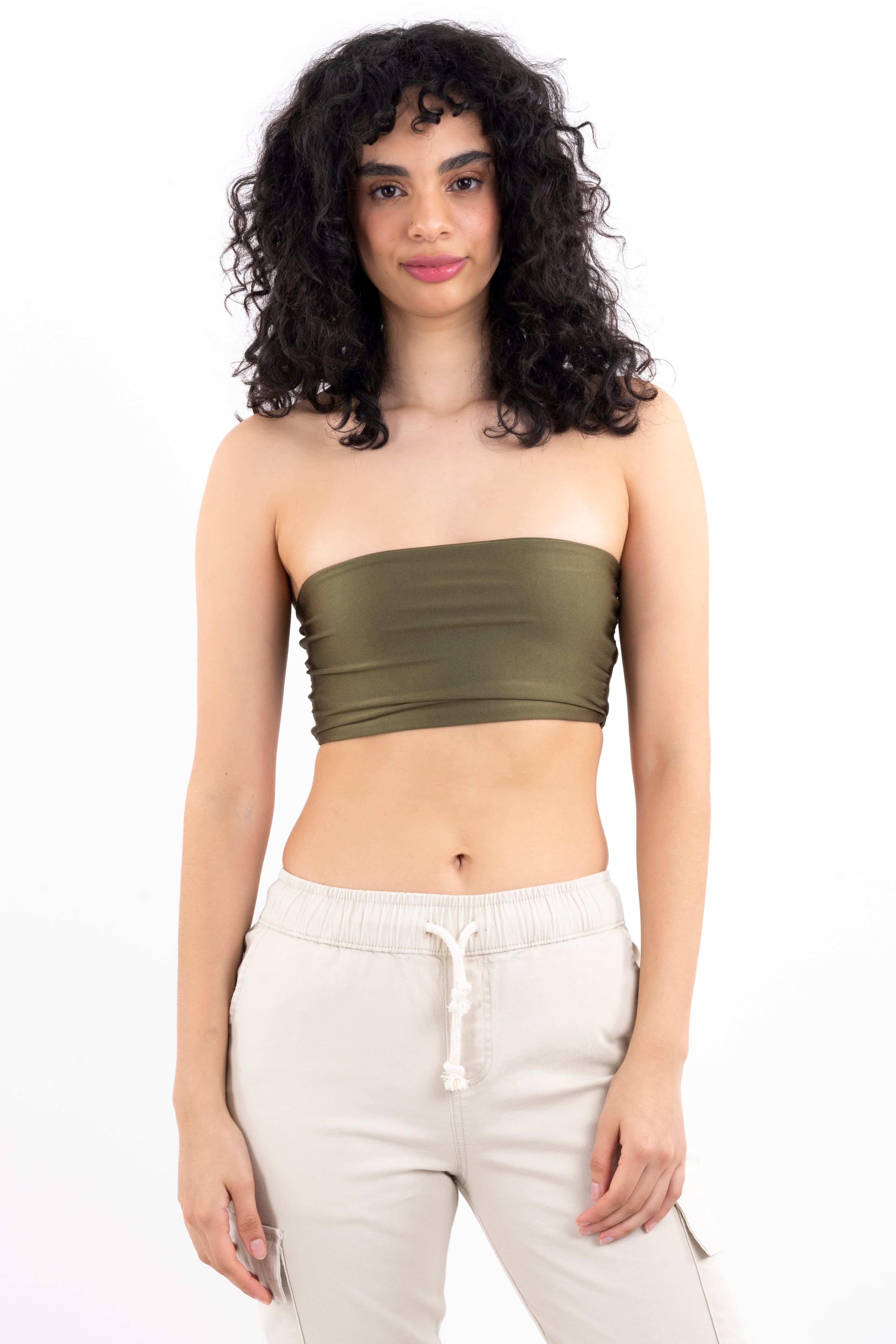 Top crop tubo strapless sold by Shasa product image thumbnail 2