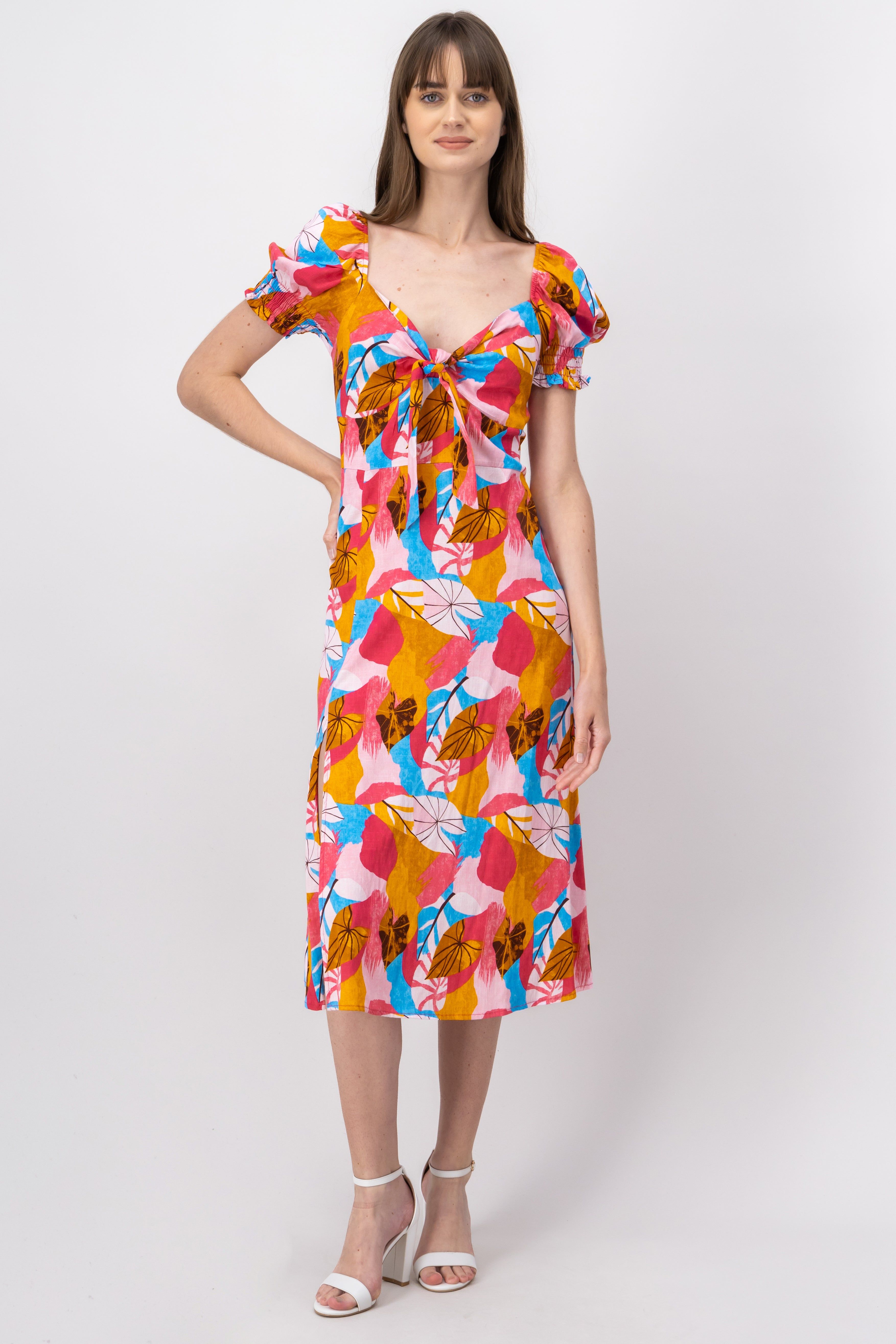 Vestido maxi detalle estampado sold by Shasa product image thumbnail 2