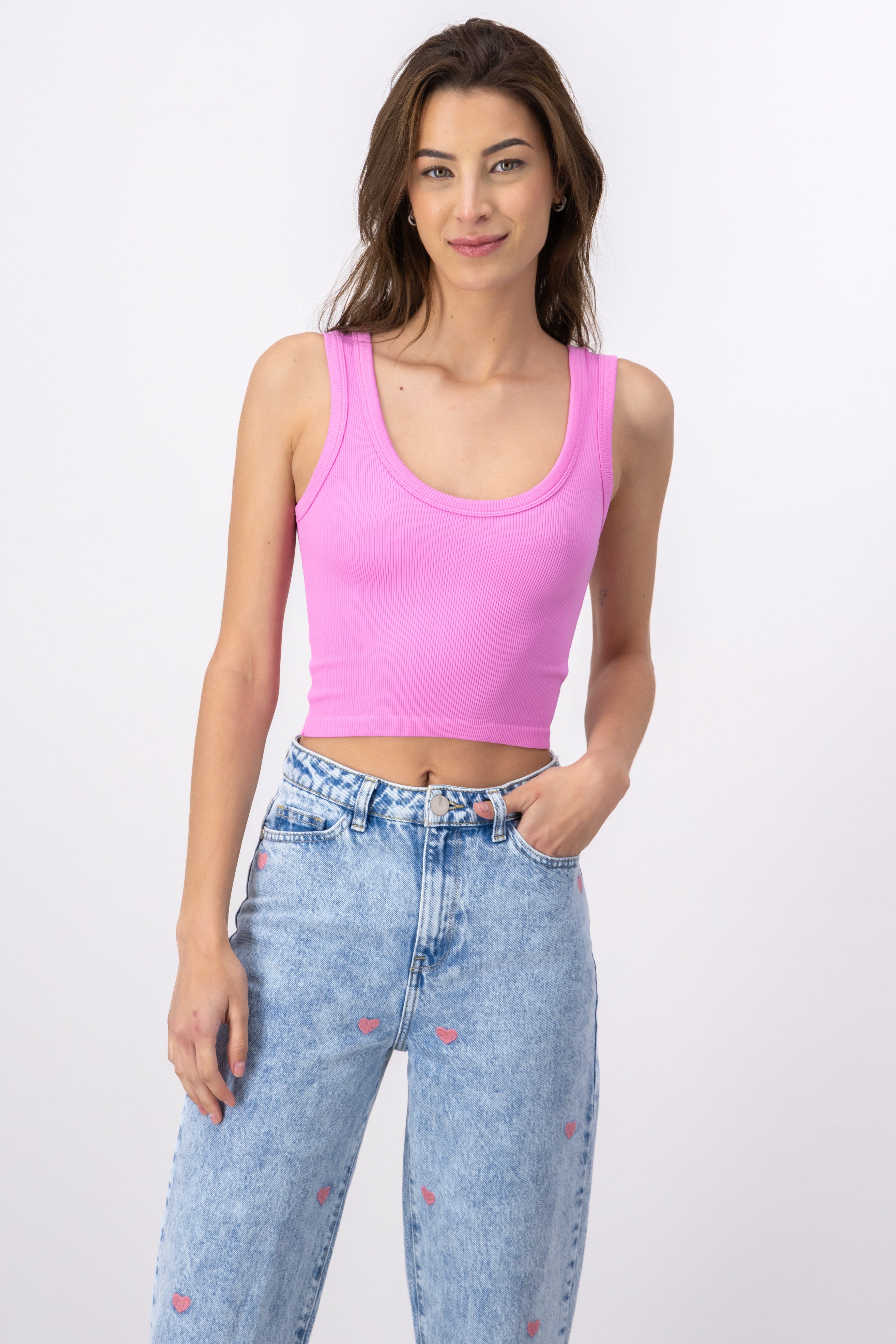 Top Escote Seamless Liso sold by Shasa