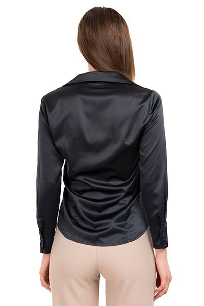 Camisa Satín Manga Larga sold by Shasa product image thumbnail 4