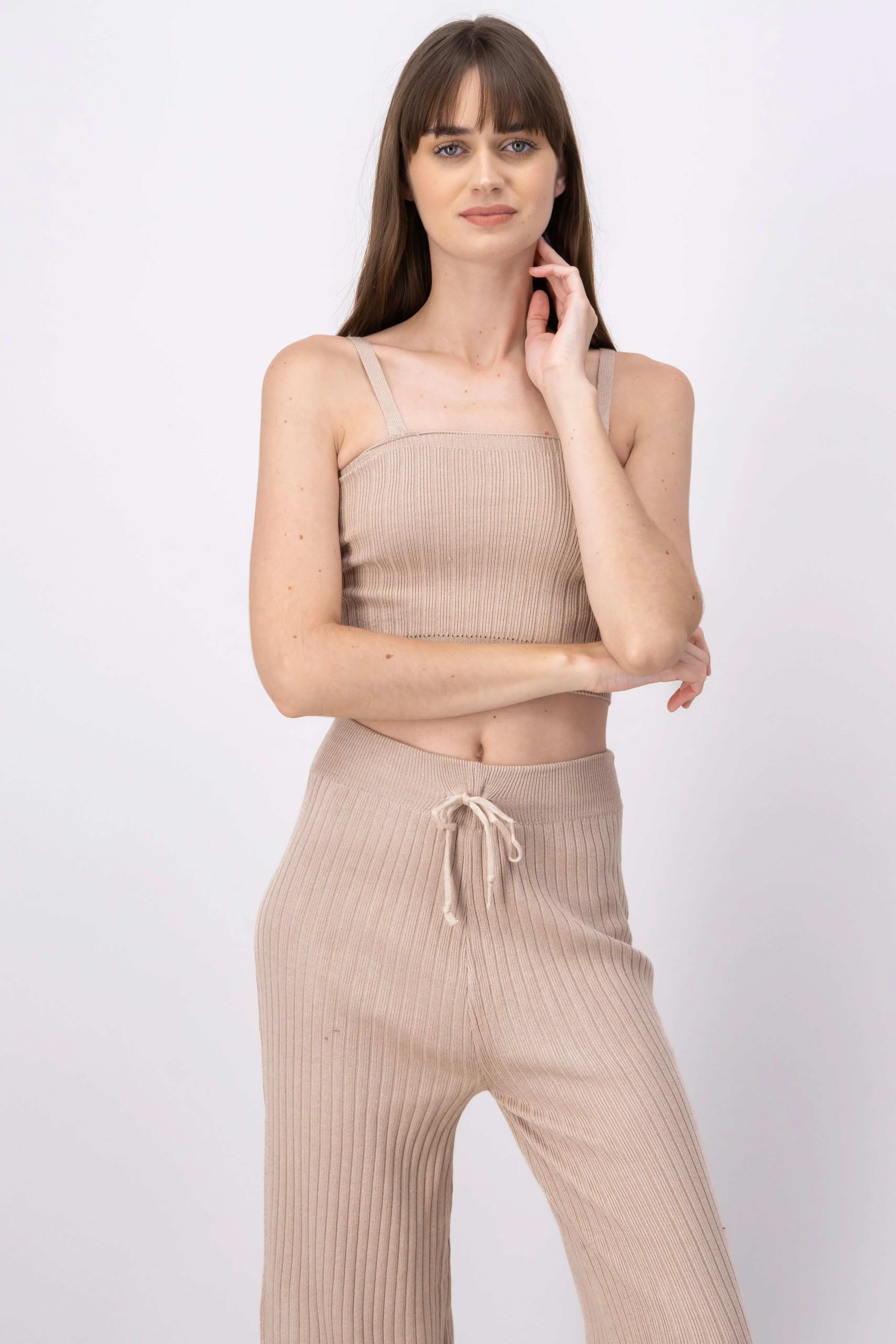 Top tejido acanalado tirantes sold by Shasa