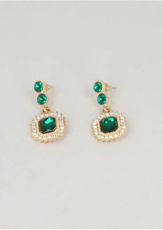 Aretes Cuadrados Largos sold by Shasa