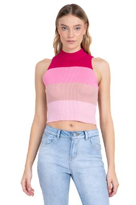 Top franjas cuello alto sold by Shasa