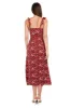 Vestido maxi tirantes cintas floreado sold by Shasa