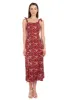 Vestido maxi tirantes cintas floreado sold by Shasa