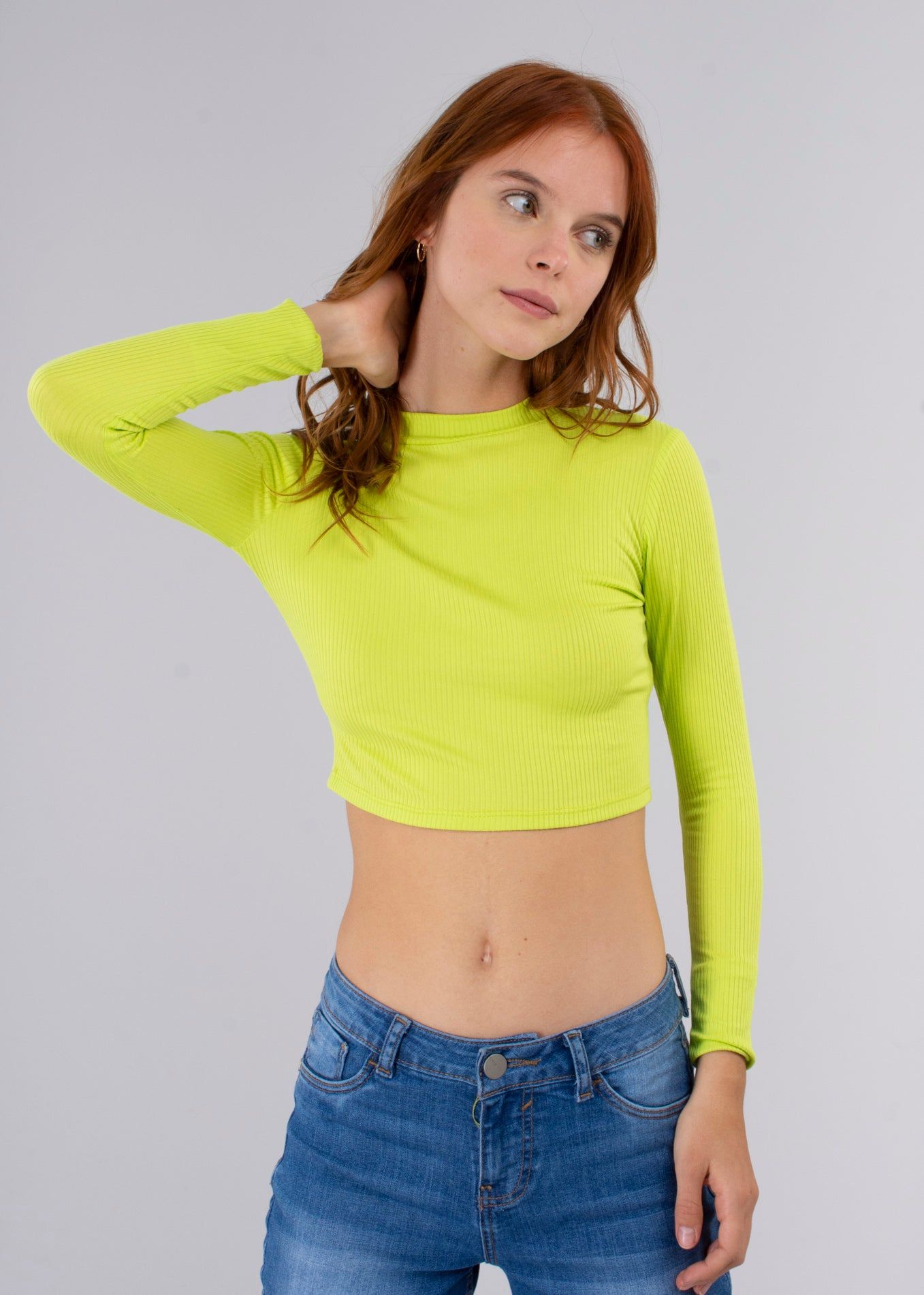 Top acanalado manga larga sold by Shasa product image thumbnail 2