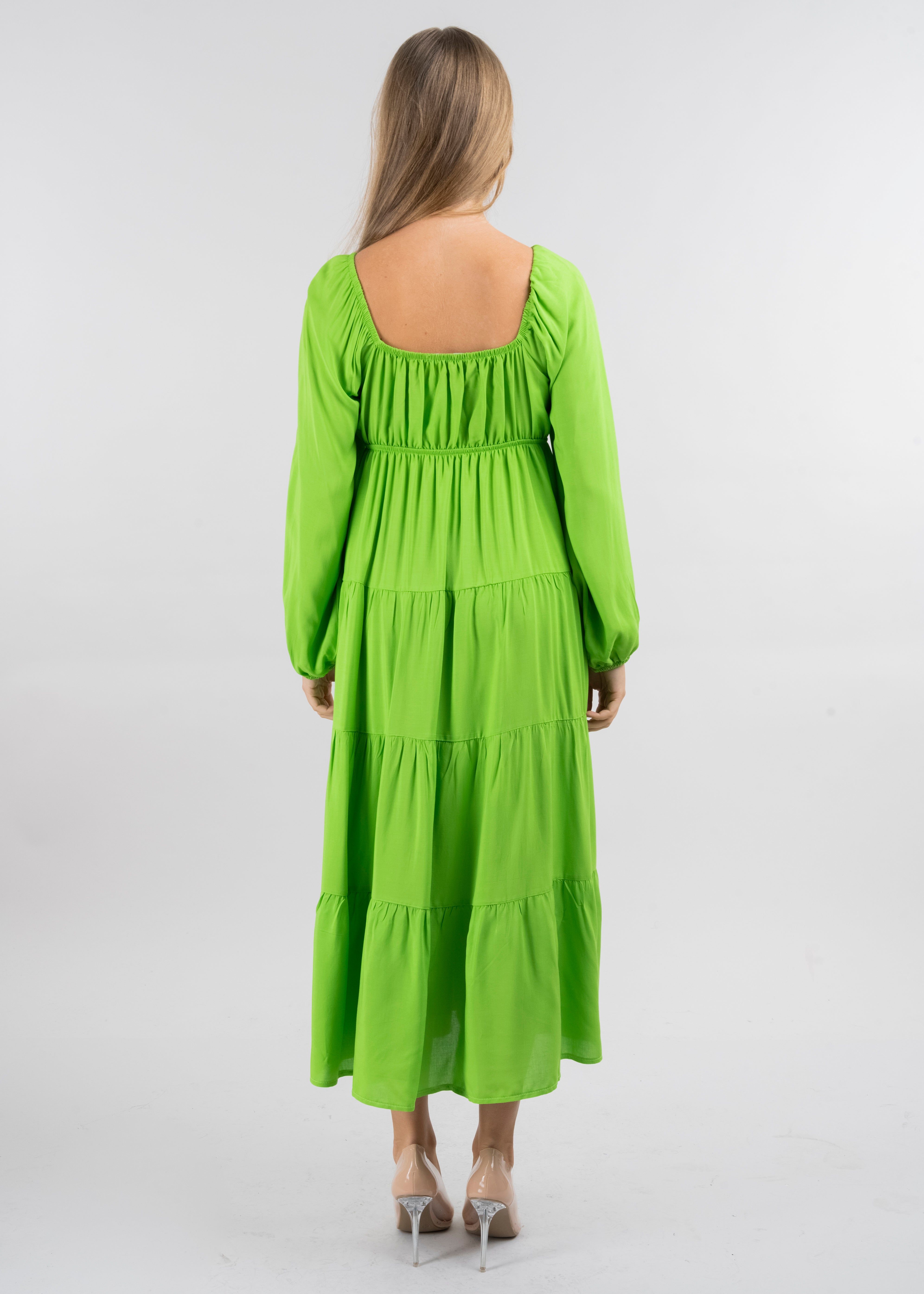 Vestido maxi manga larga amplio sold by Shasa product image thumbnail 4