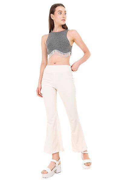 Pantalón flared liso sold by Shasa product image thumbnail 2