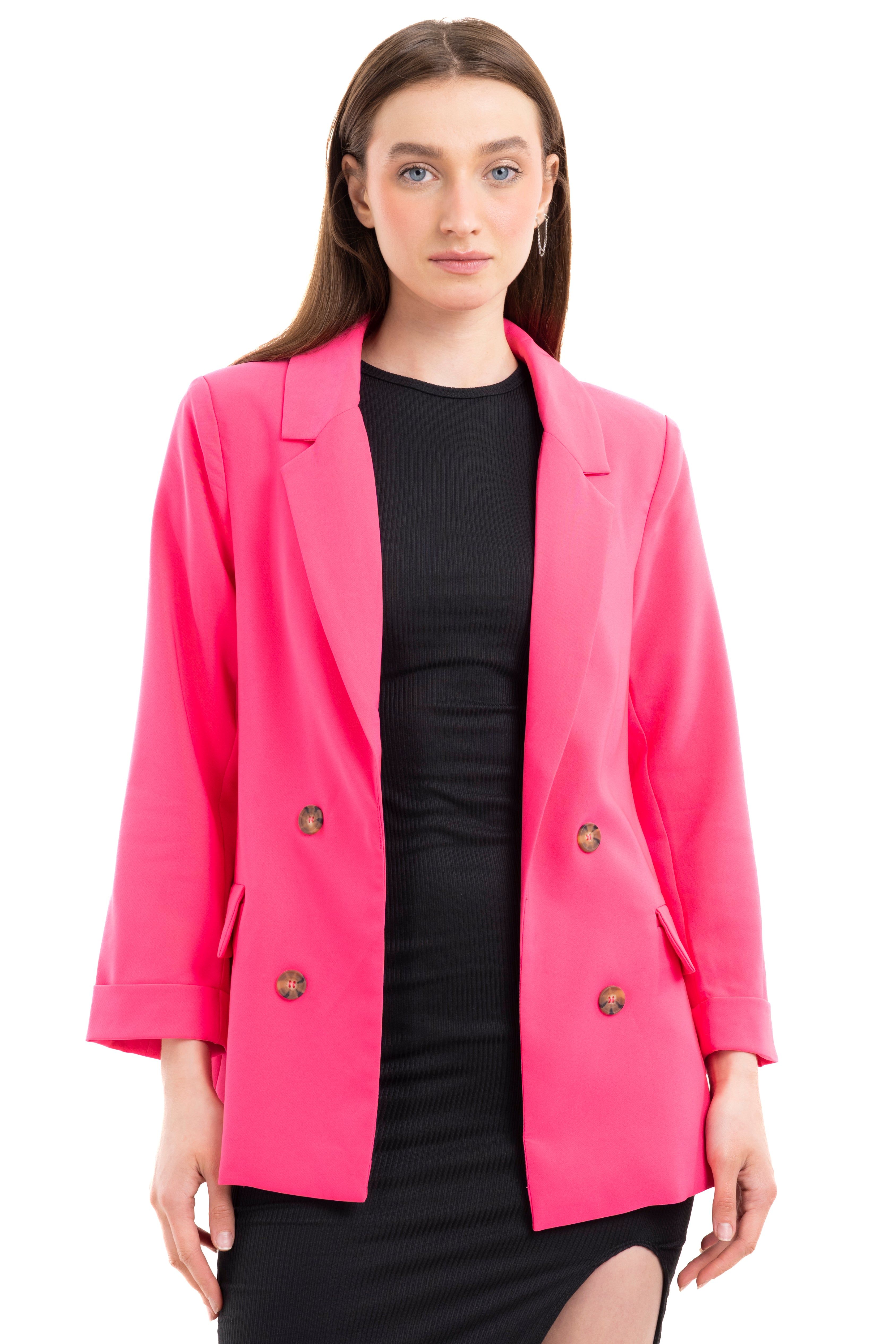 Saco botones bolsillo solapa sold by Shasa