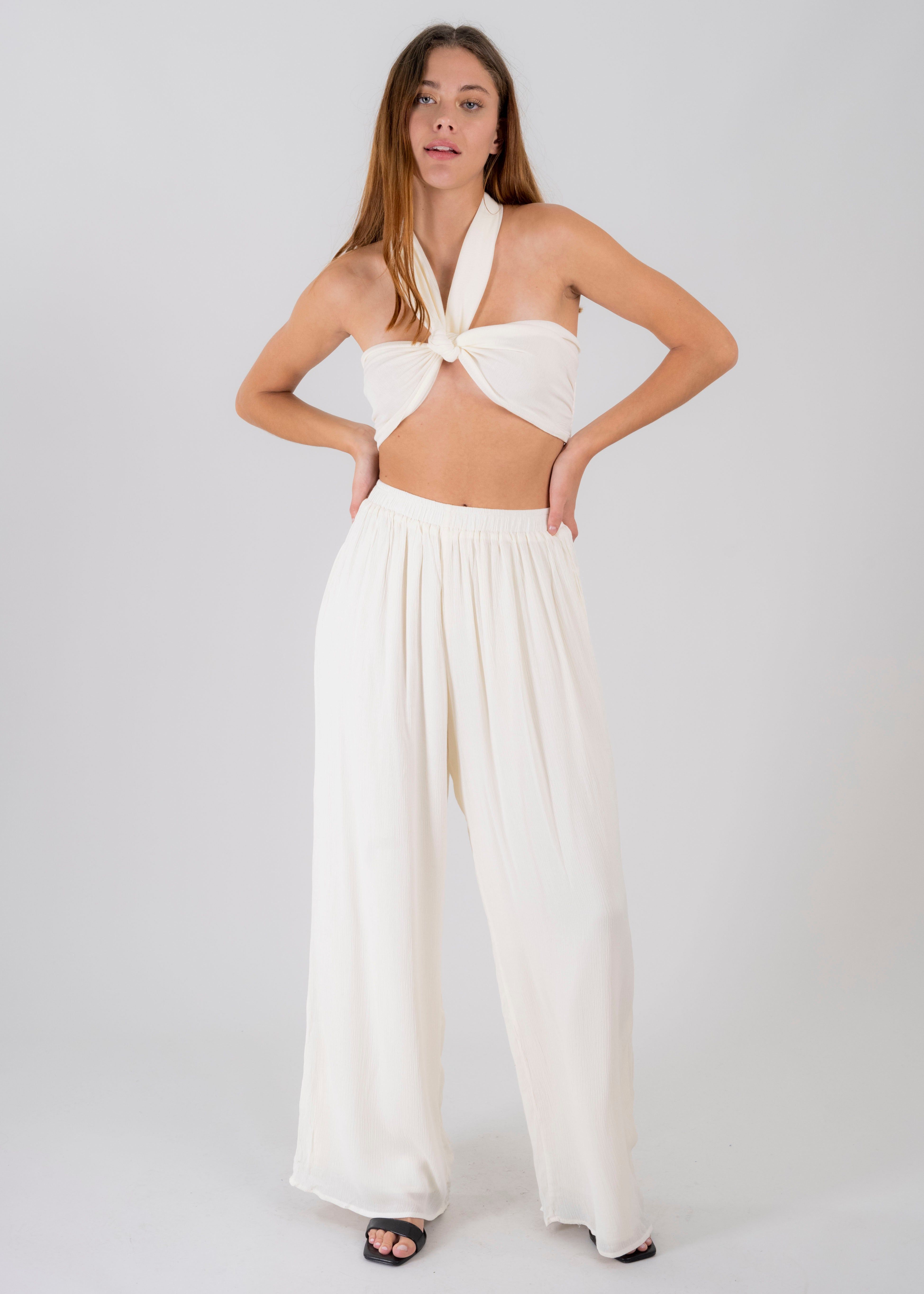 Pantalón wide leg liso sold by Shasa