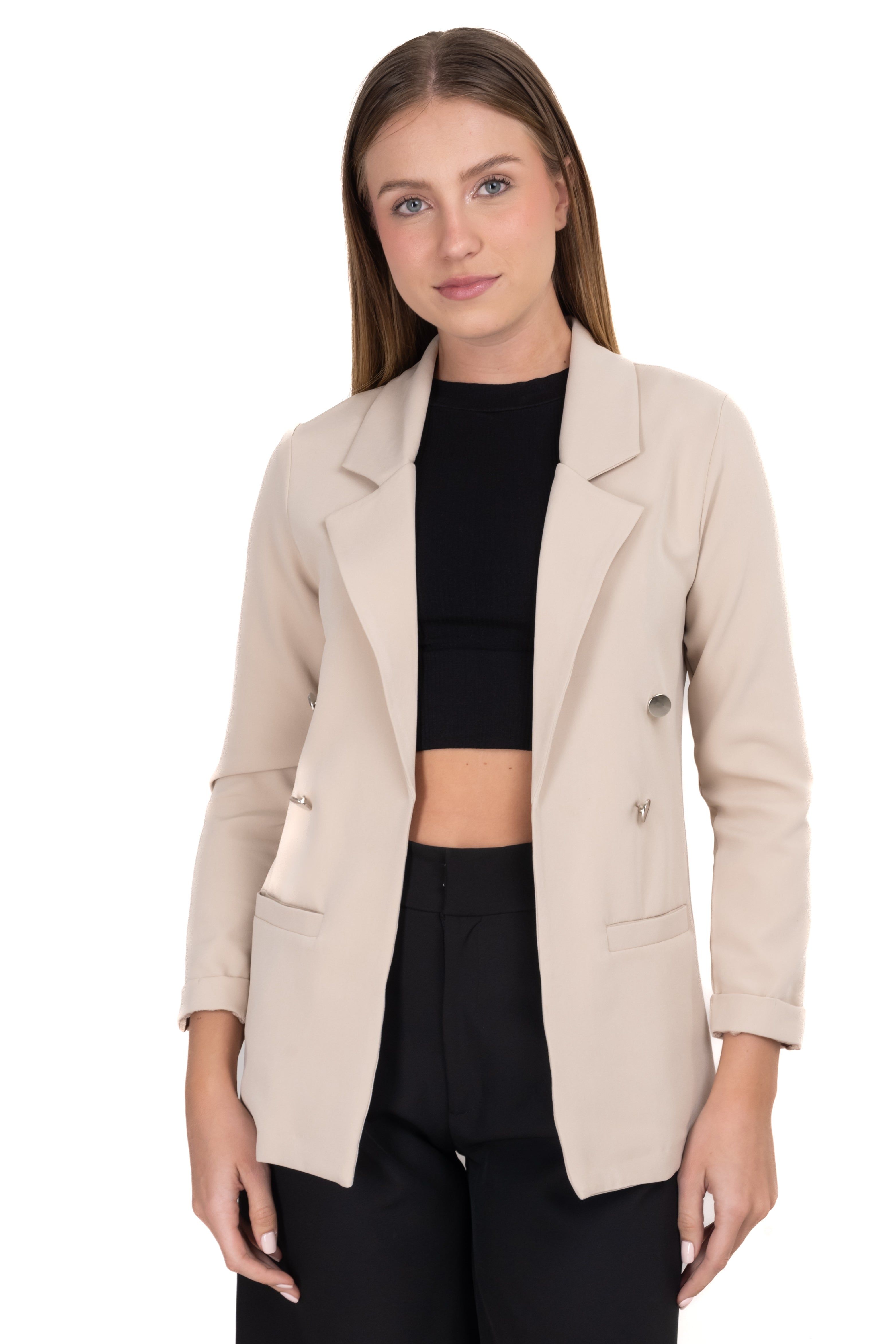 Saco liso botón doble sold by Shasa product image thumbnail 5