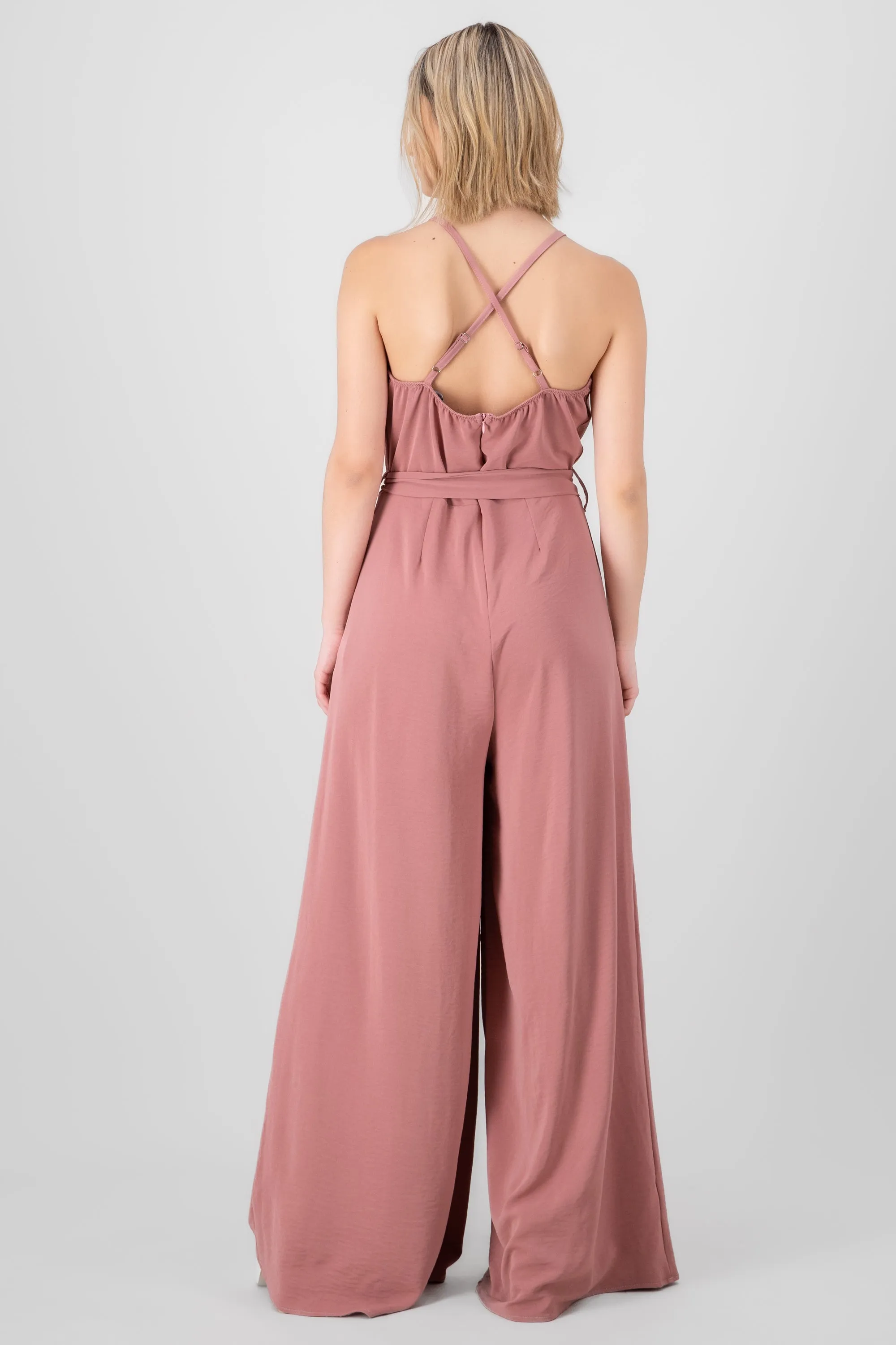 Jumpsuit escote en V con tirante delgado Hypsters sold by Shasa product image thumbnail 4