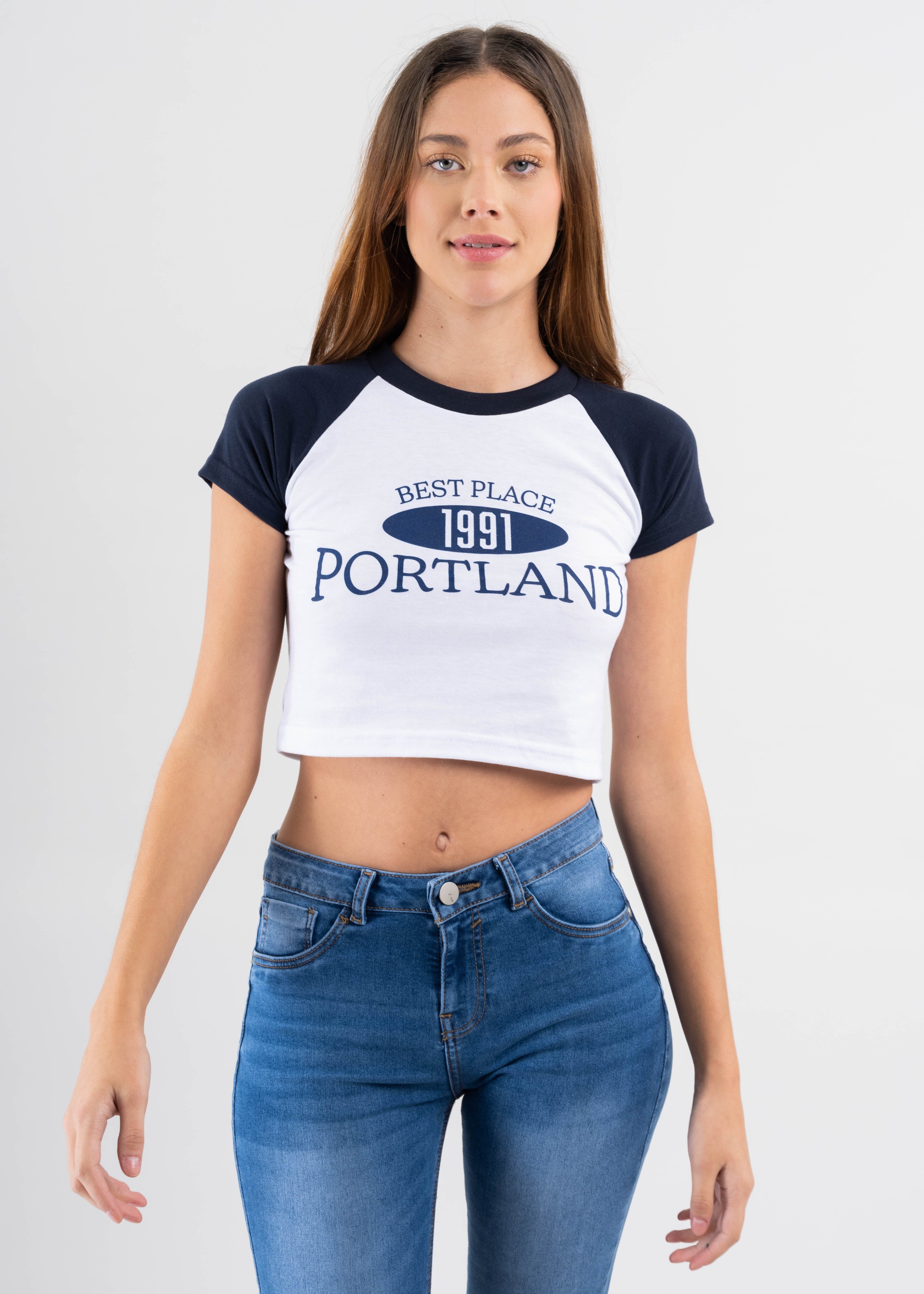 Playera corta Portland sold by Shasa product image thumbnail 2