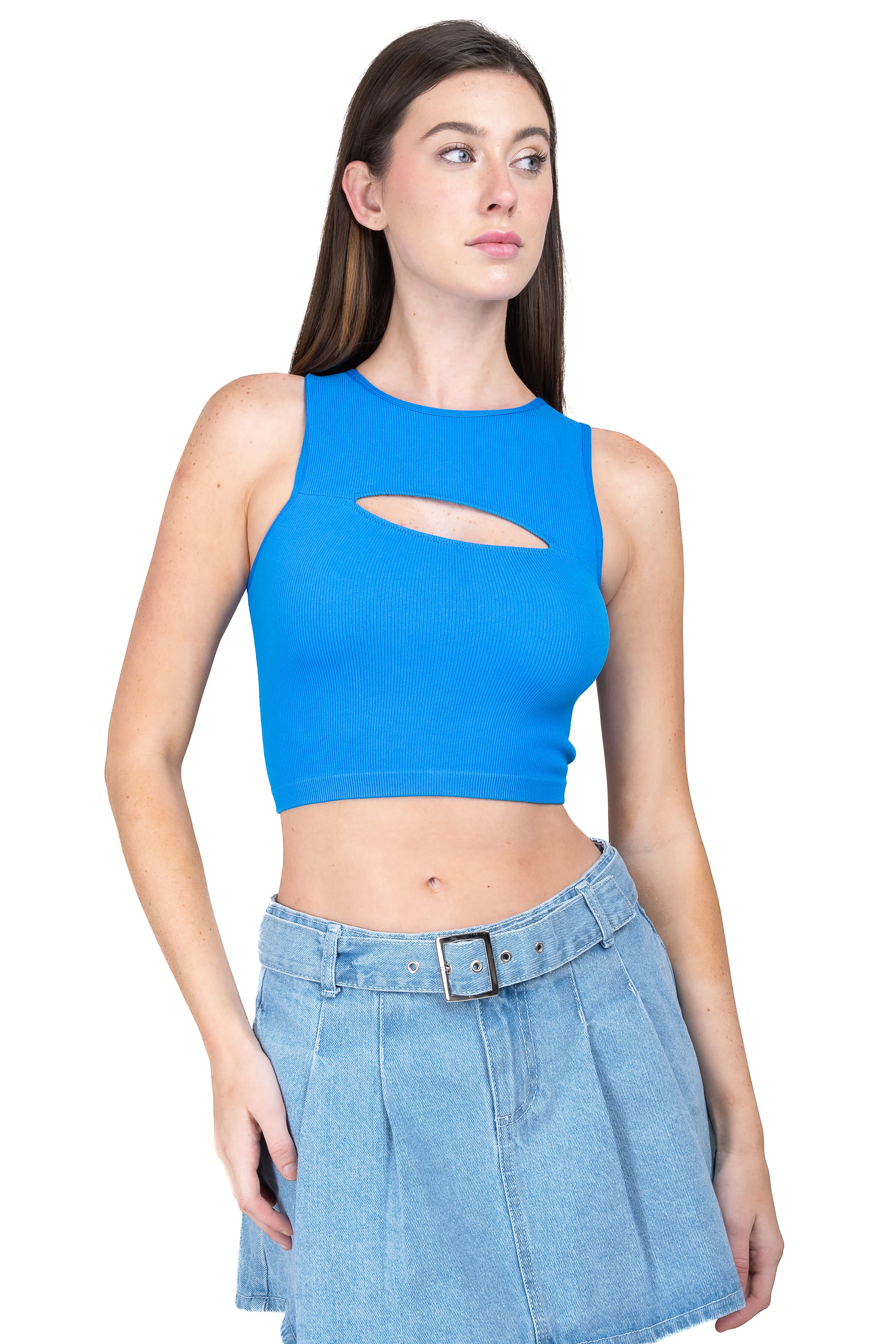 Top tank cut out pecho sold by Shasa product image thumbnail 2