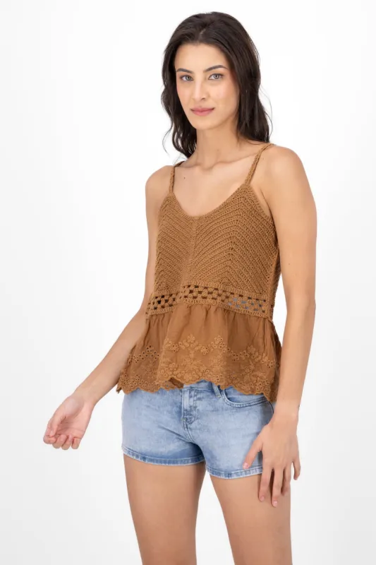 Top Crochet Tirantes sold by Shasa