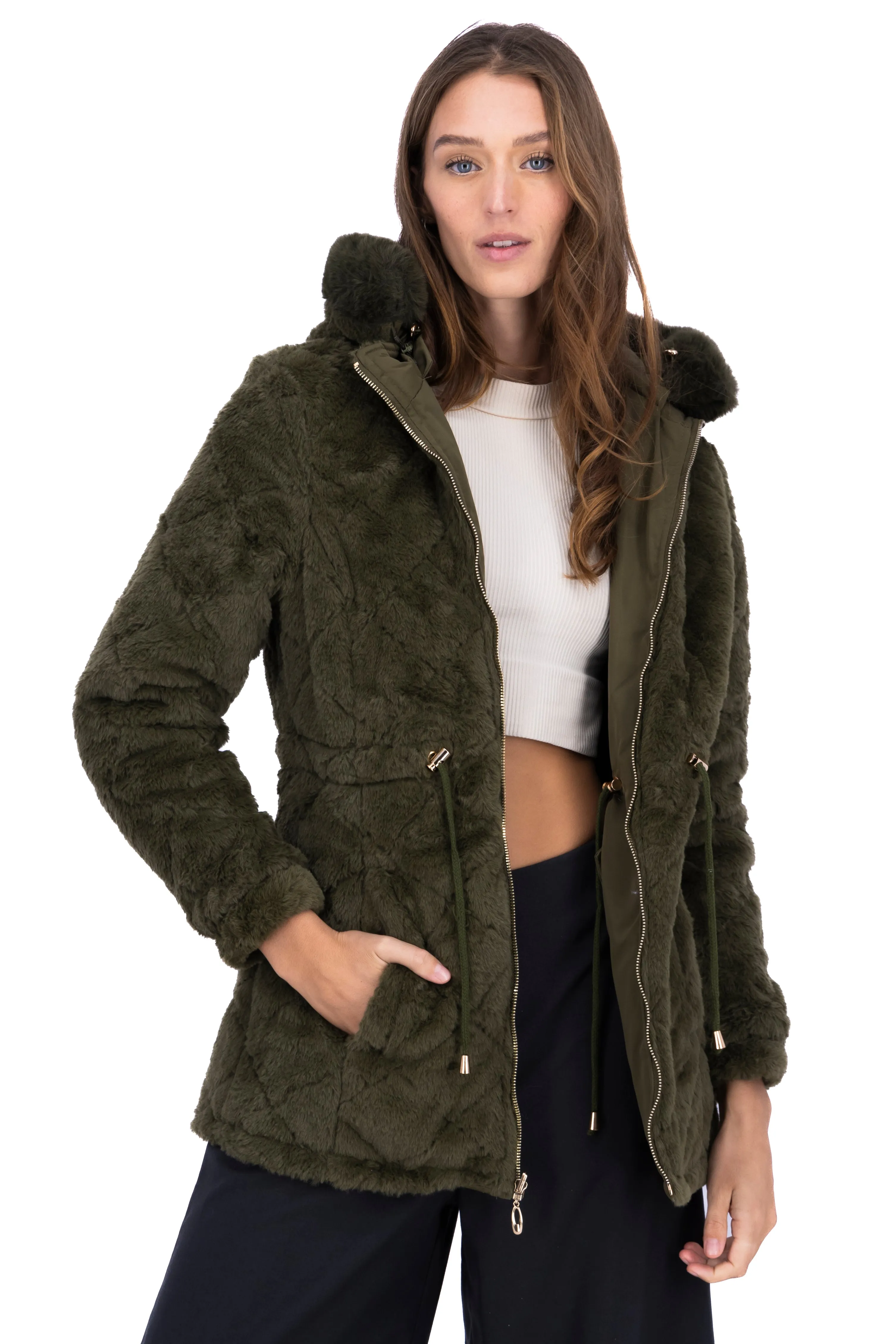 Chamarra doble vista det cierres sold by Shasa