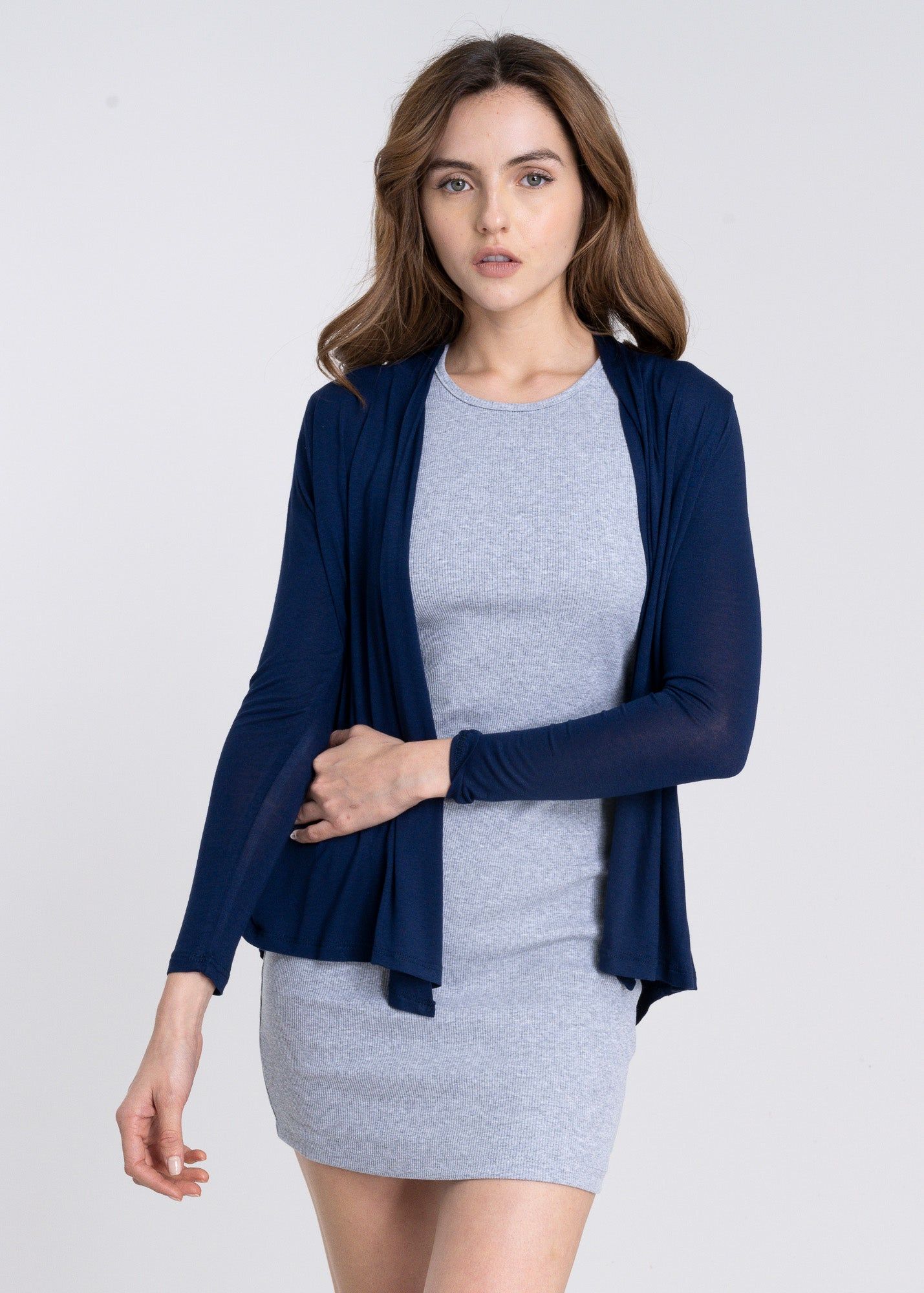 Cárdigan liso caída cascada sold by Shasa product image thumbnail 4