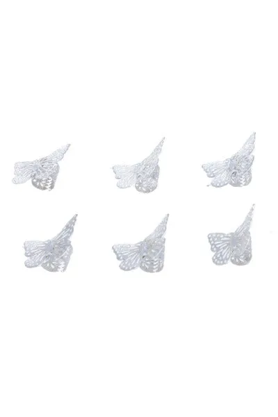 Set 6 piezas pinza mini mariposa sold by Shasa product image thumbnail 2