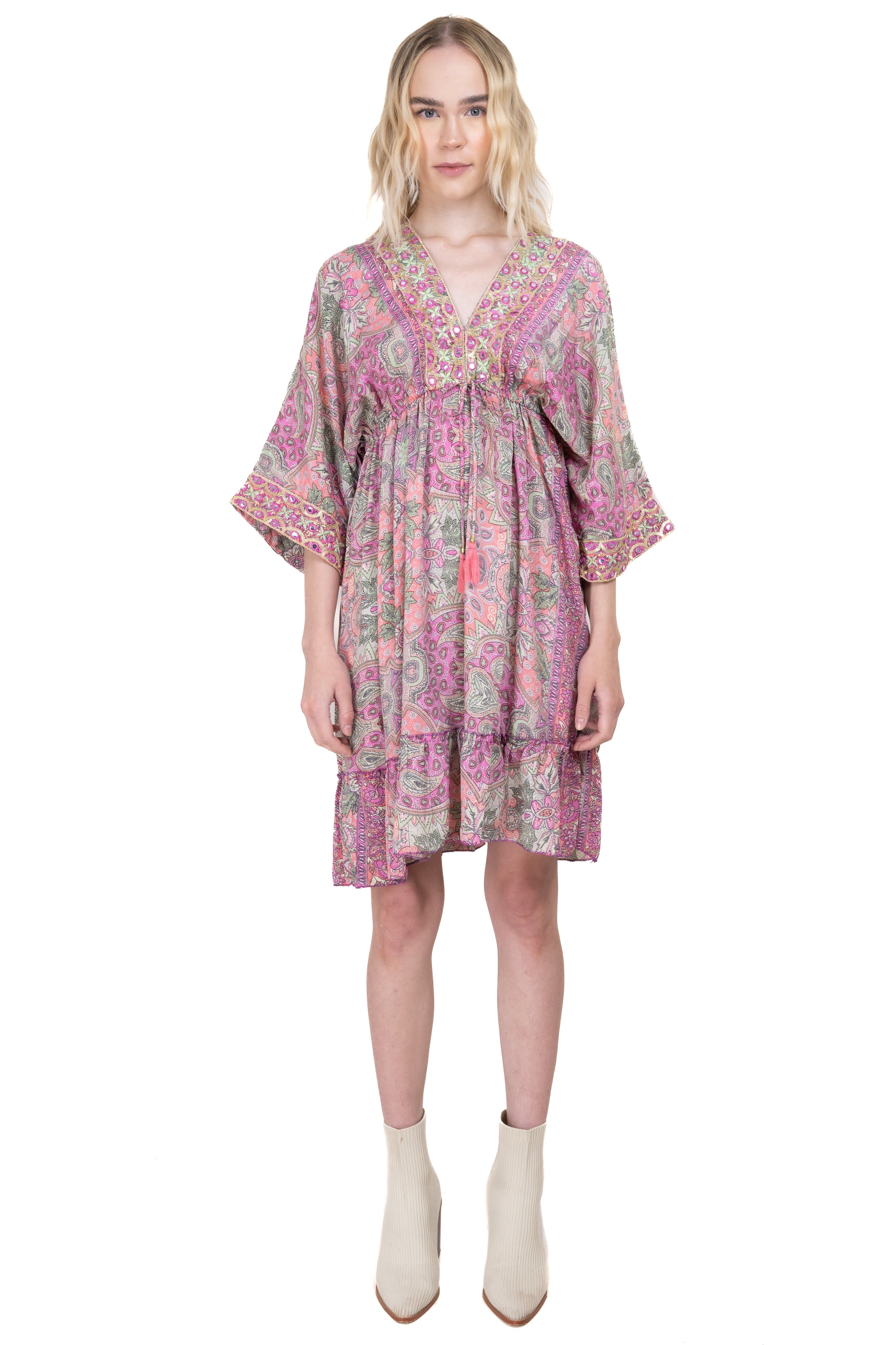 Vestido mini estampado paisley sold by Shasa product image thumbnail 2