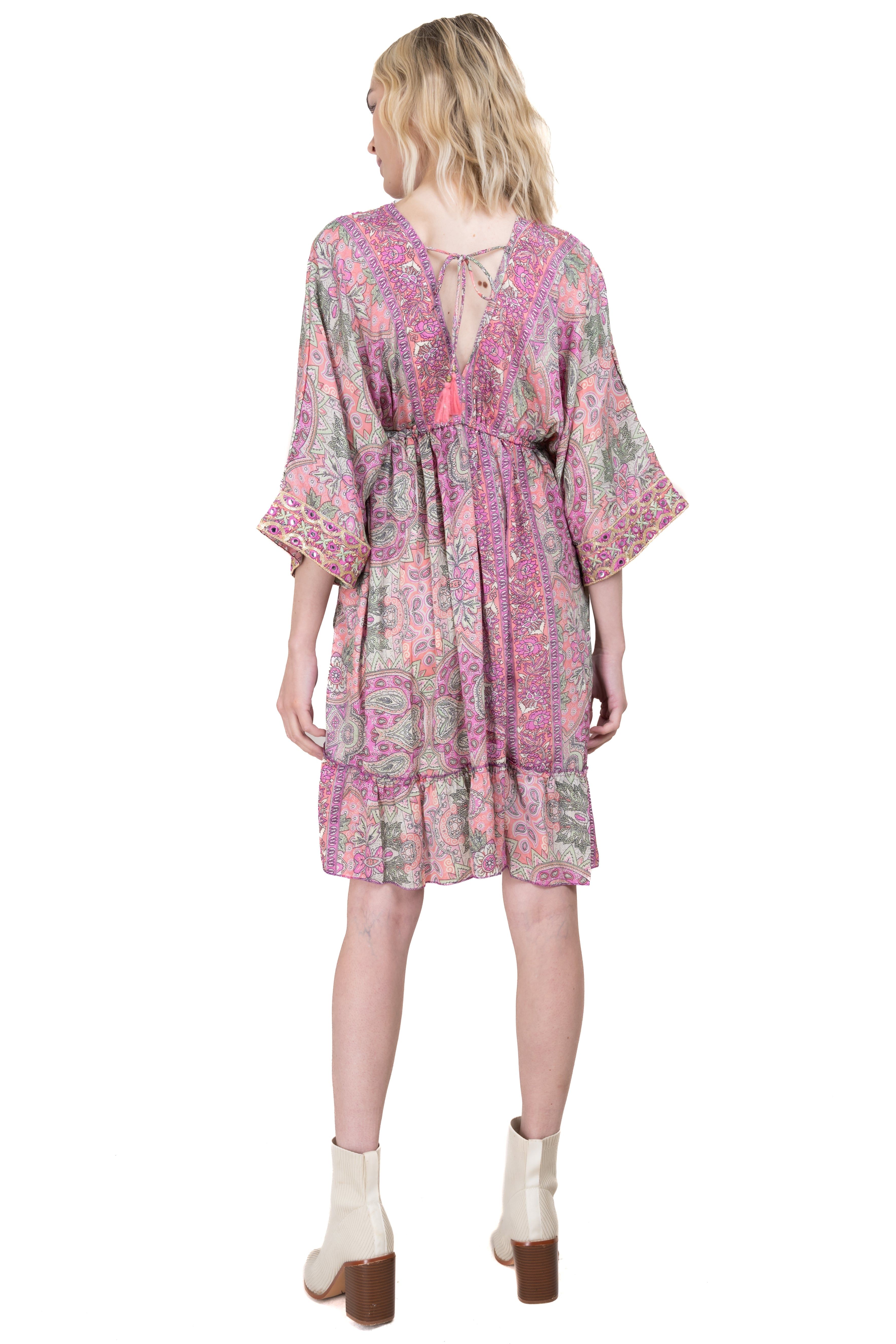 Vestido mini estampado paisley sold by Shasa product image thumbnail 4
