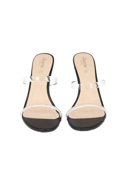 Tacón dos tiras transparentes sold by Shasa product image thumbnail 2