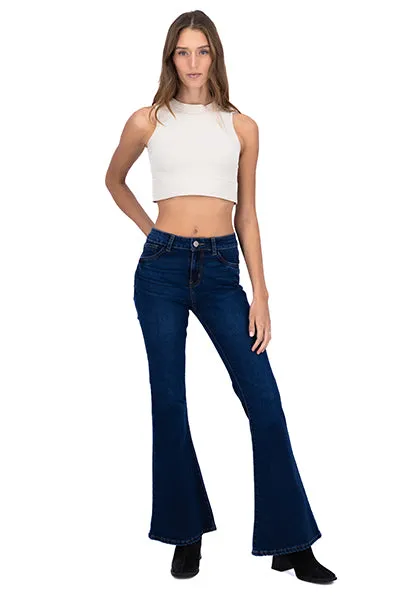 Jeans flared cintura media sold by Shasa product image thumbnail 2