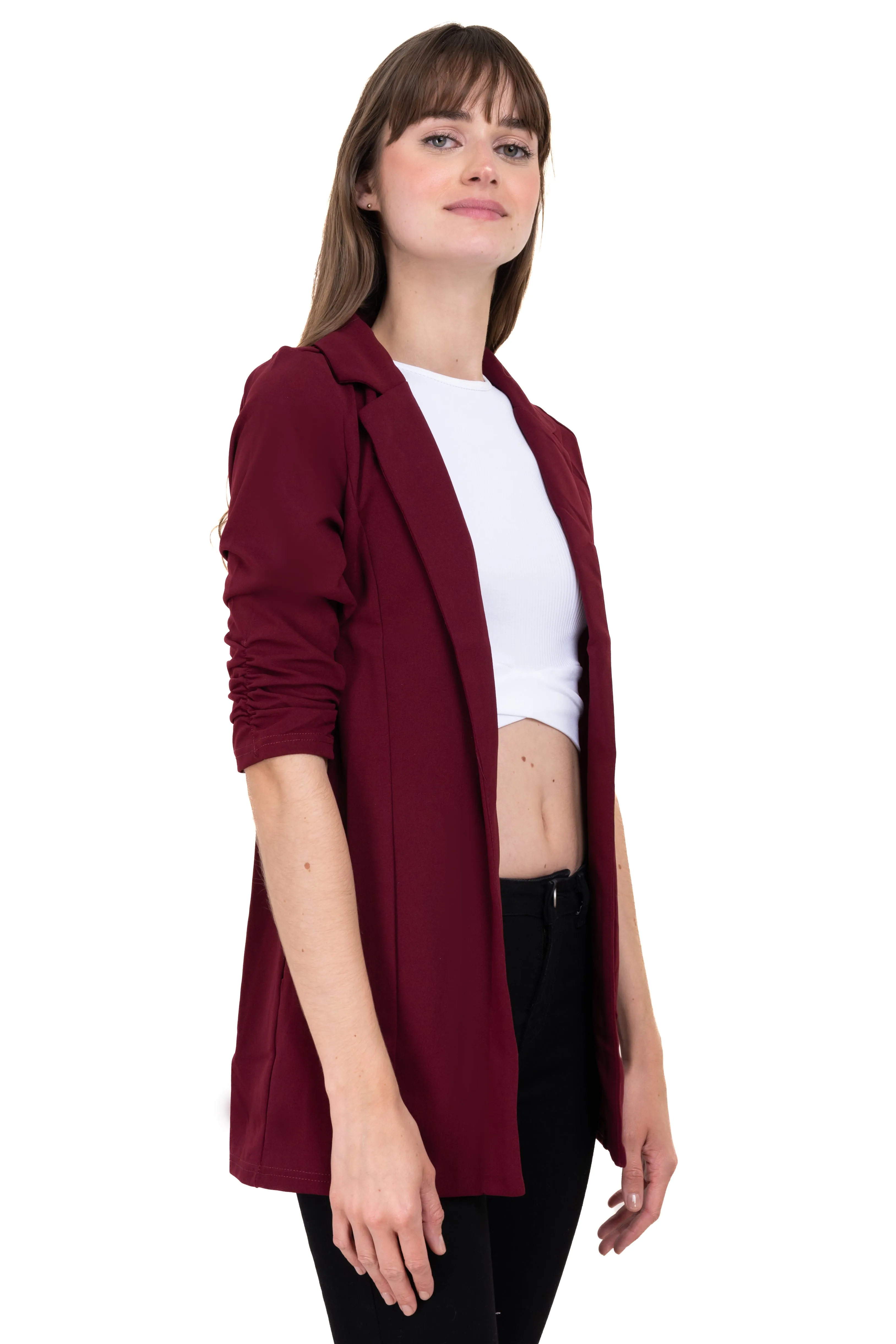 Saco liso mangas fruncido sold by Shasa product image thumbnail 3